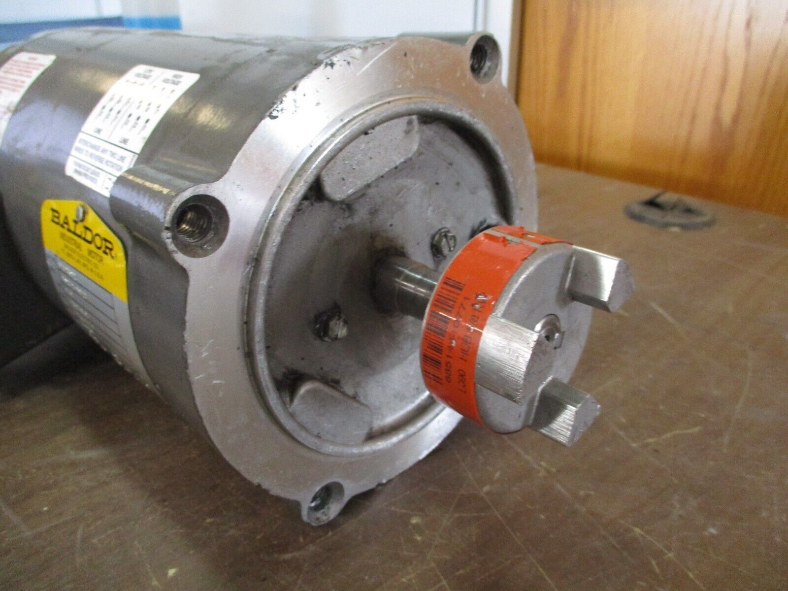 Baldor Motor VNM3542 3/4HP 1800RPM 230/460V 2.6/1.3A 60Hz 3Ph Used