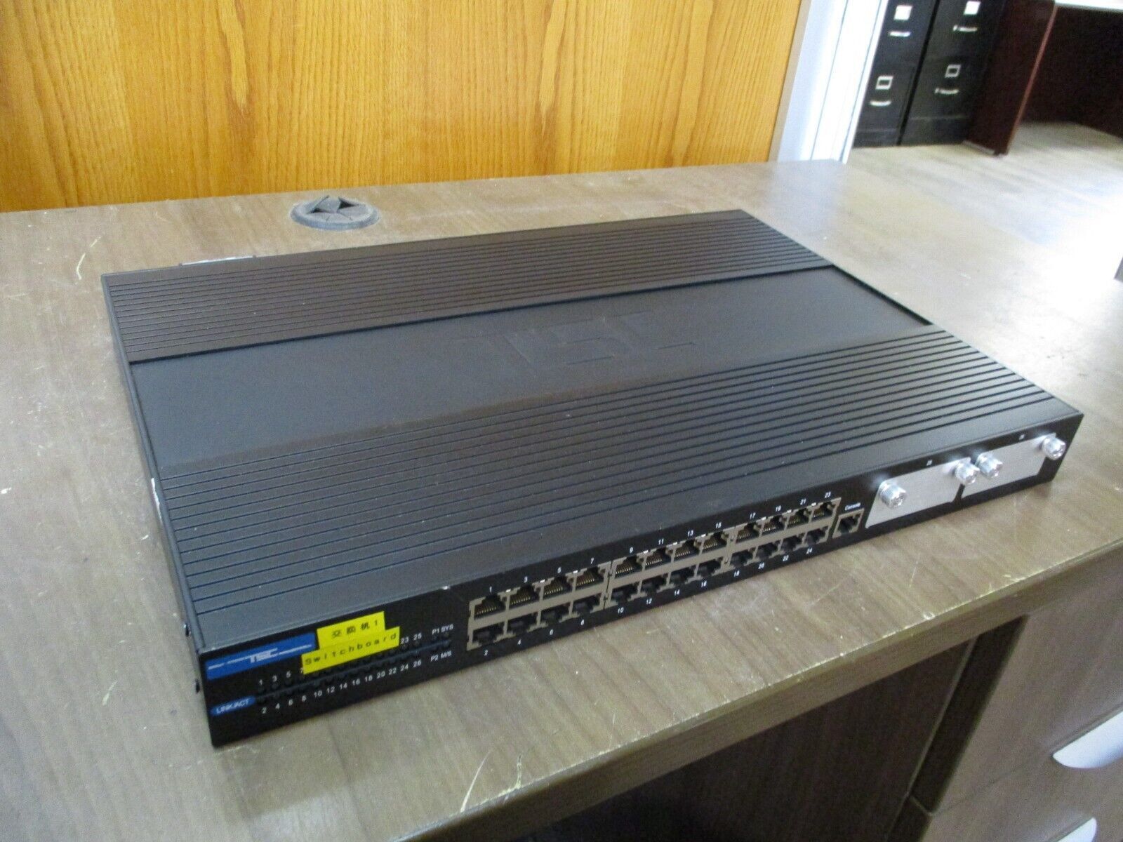 TSC Carat20B-24TX Ethernet Switch 03.002.032.59 24 TX Port Used