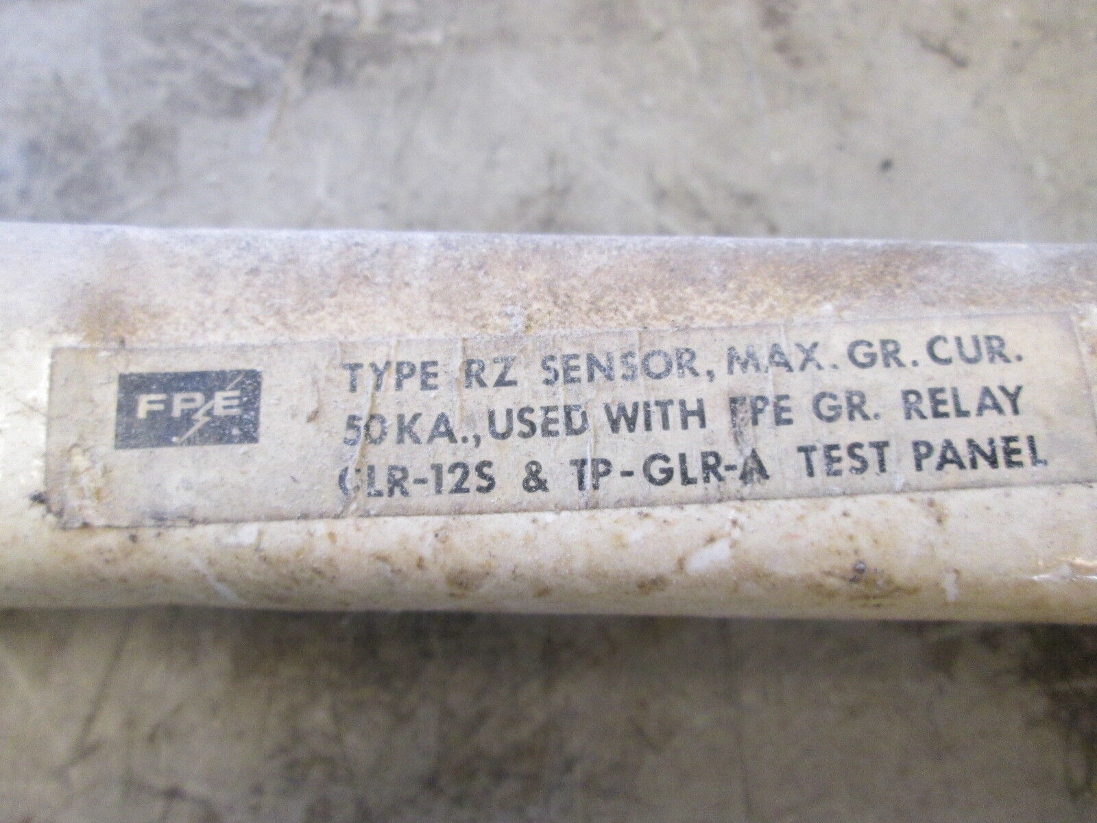 FPE Ground Fault Relay & Sensor GLR-T 50kA 600VAC Type RZ sensor Used