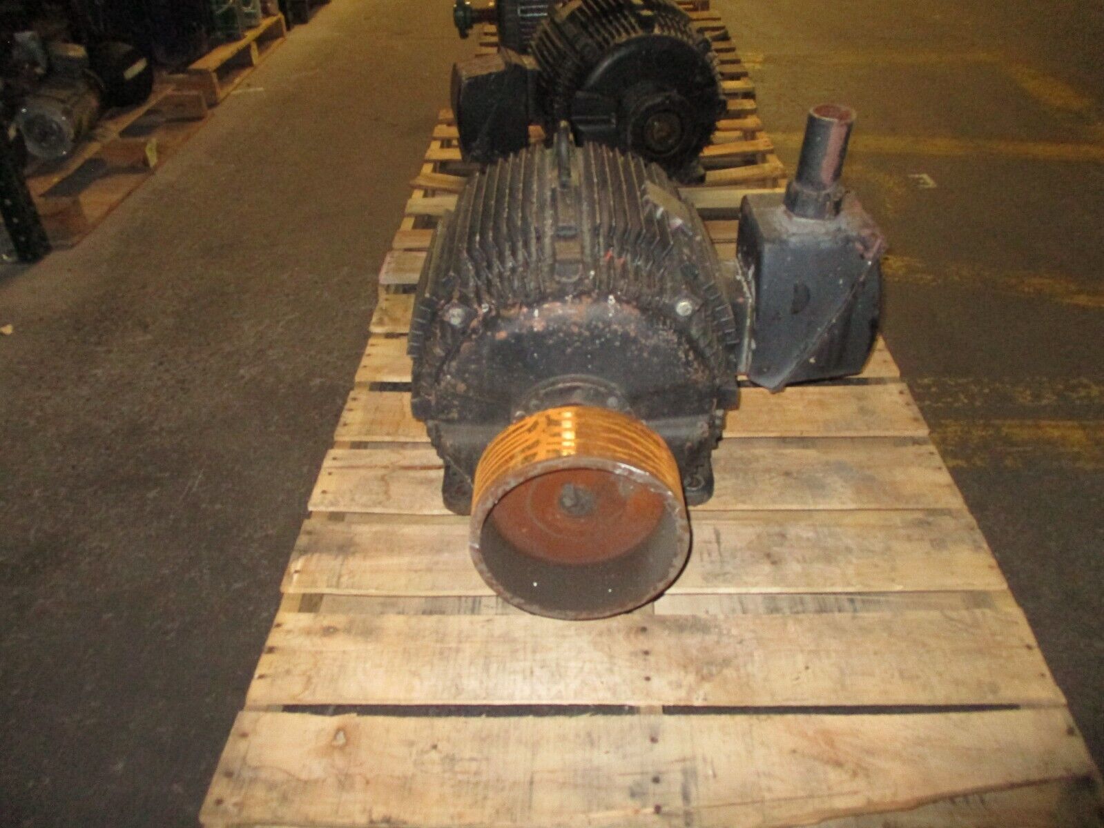 Westinghouse AC Motor 71C17895 40HP 460V 55A 60Hz 3Ph Used
