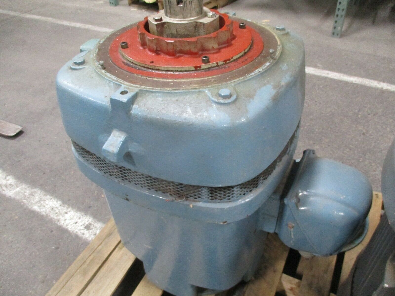 US Motors Vertical Mount Hollow Shaft Reversing AC Motor 60HP 1800RPM Used