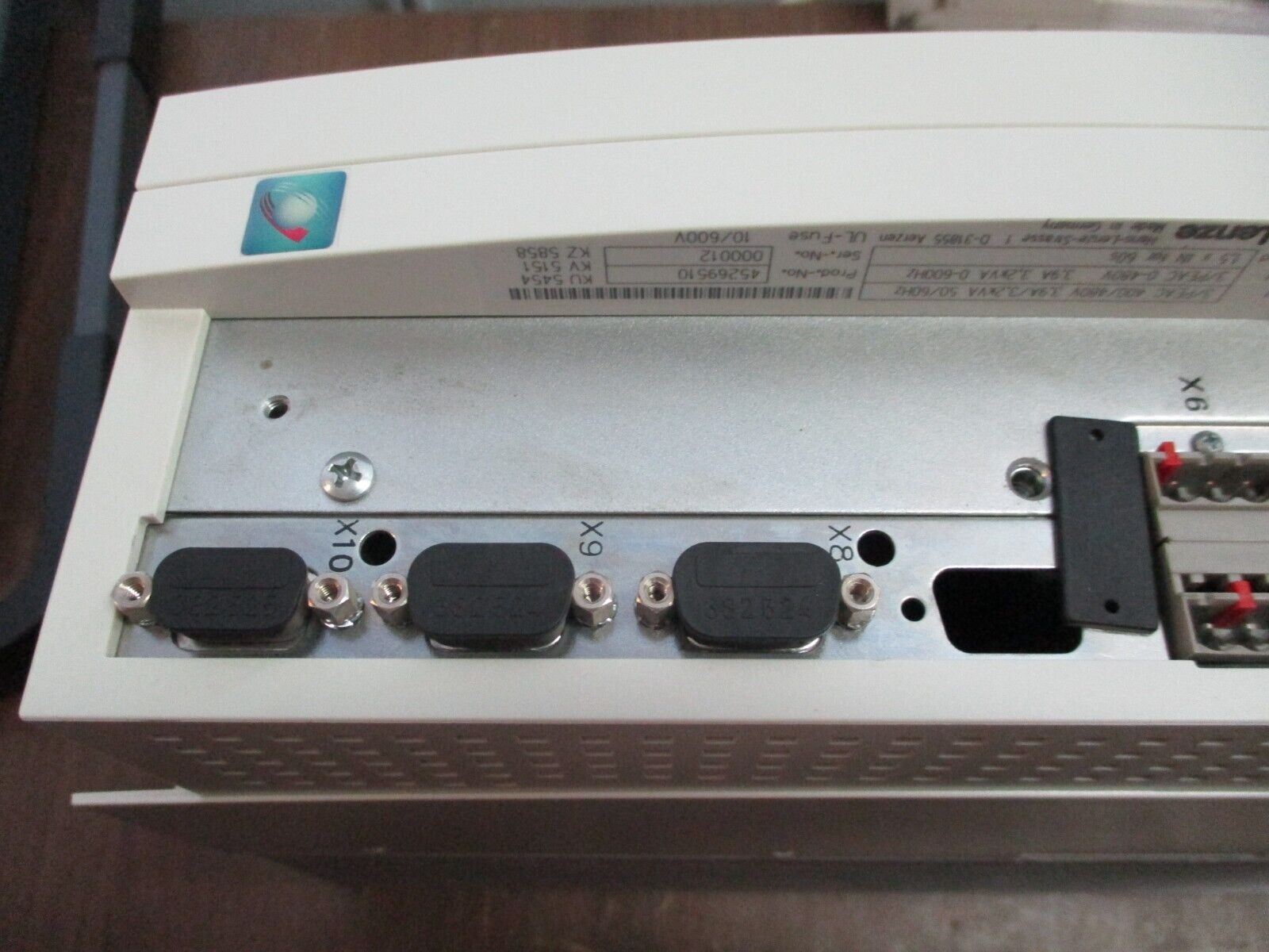 Lenze Servo Drive EVF9323-EV *Missing X7 Port* Used