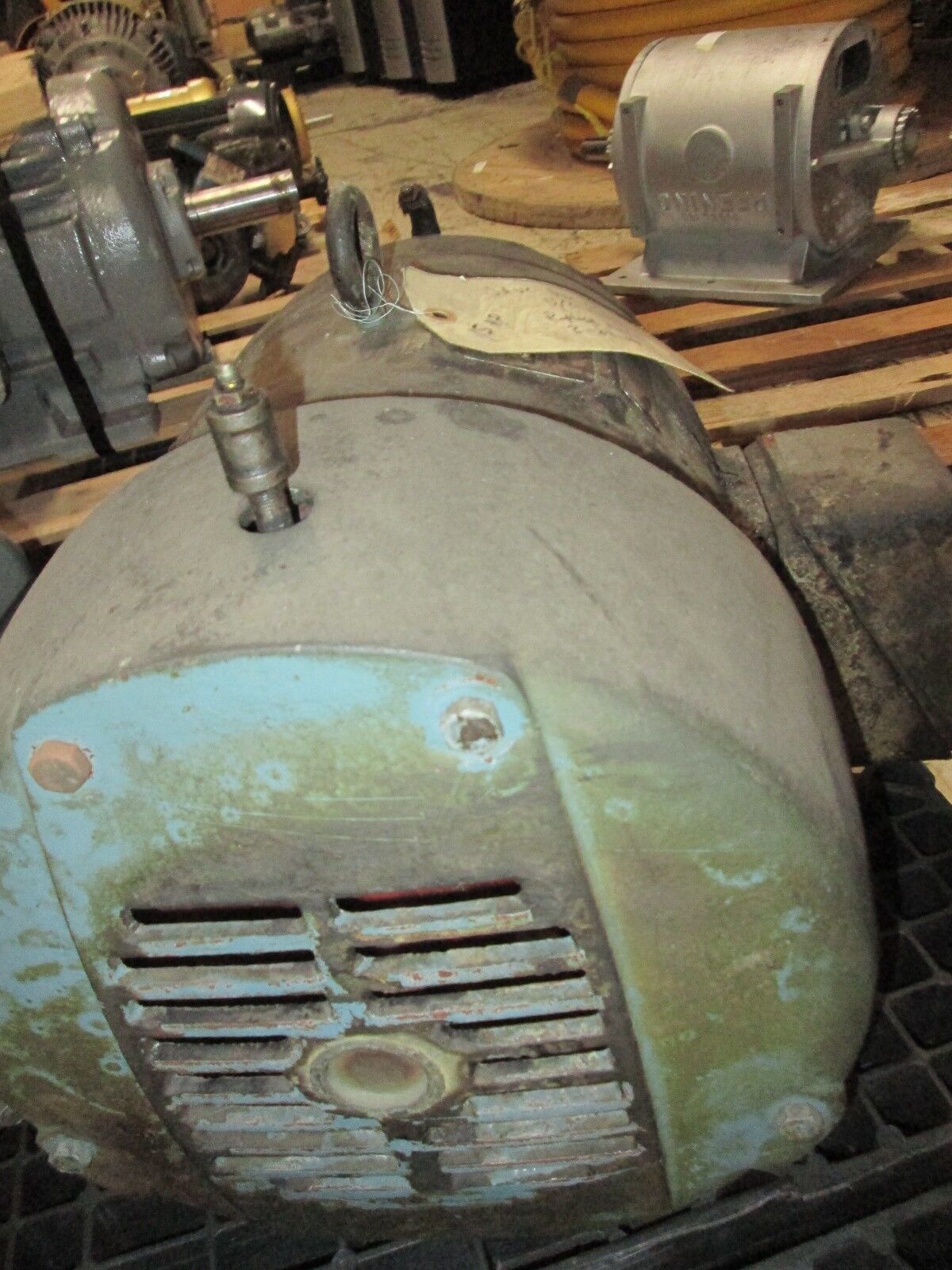 GE Motor 5KS256SN112 15HP 230/460V 38.2/19.1A 3550RPM Used