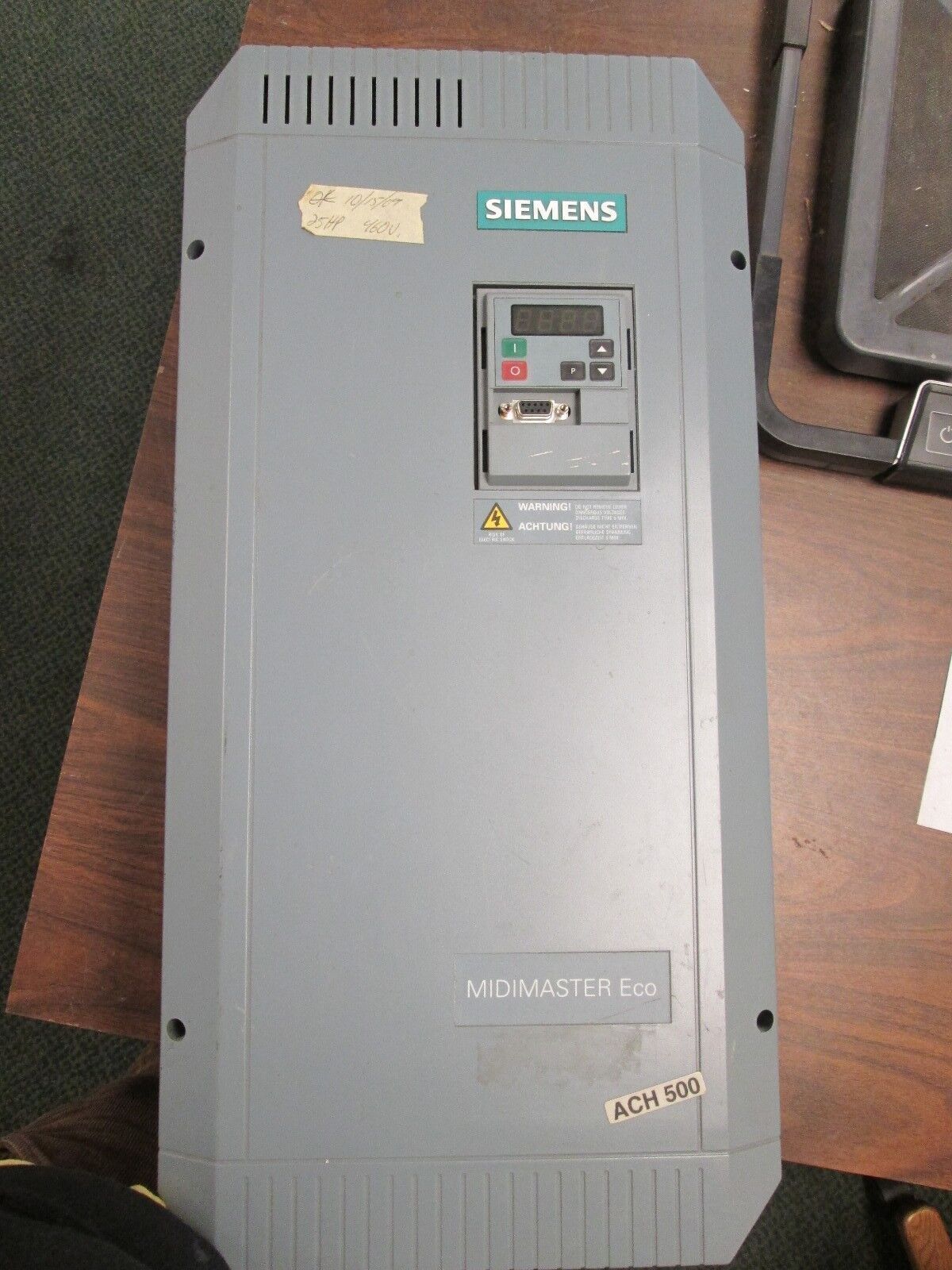 Siemens Midimaster AC Drive 6SE9523-7DH40 25HP