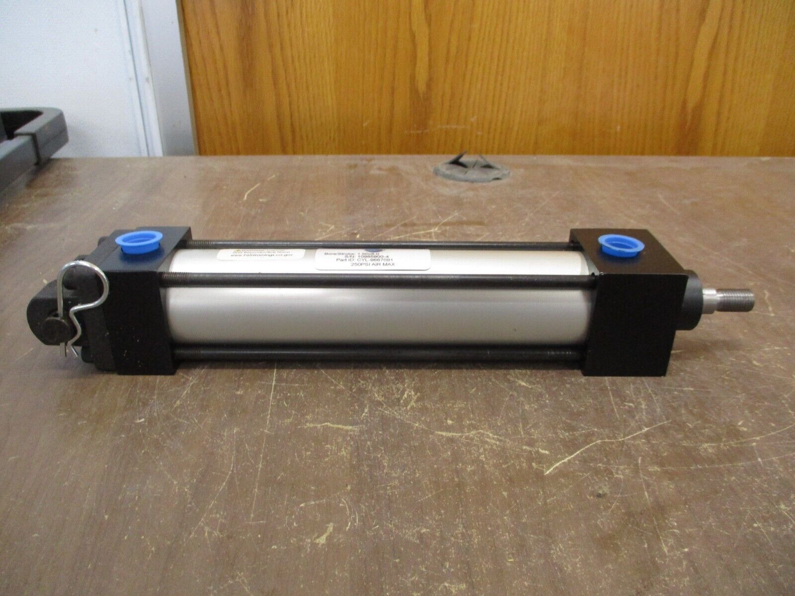 Bimba Pneumatic Air Cylinder CYL-9667091 Bore/Stroke: 1.5 x 6.0 *No Box*
