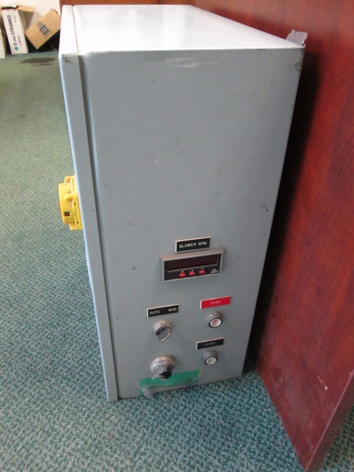 SECO SV3000 AC Drive 4.3KVA Red Lion Controls IMD1 Nema 1 Enclosure Used