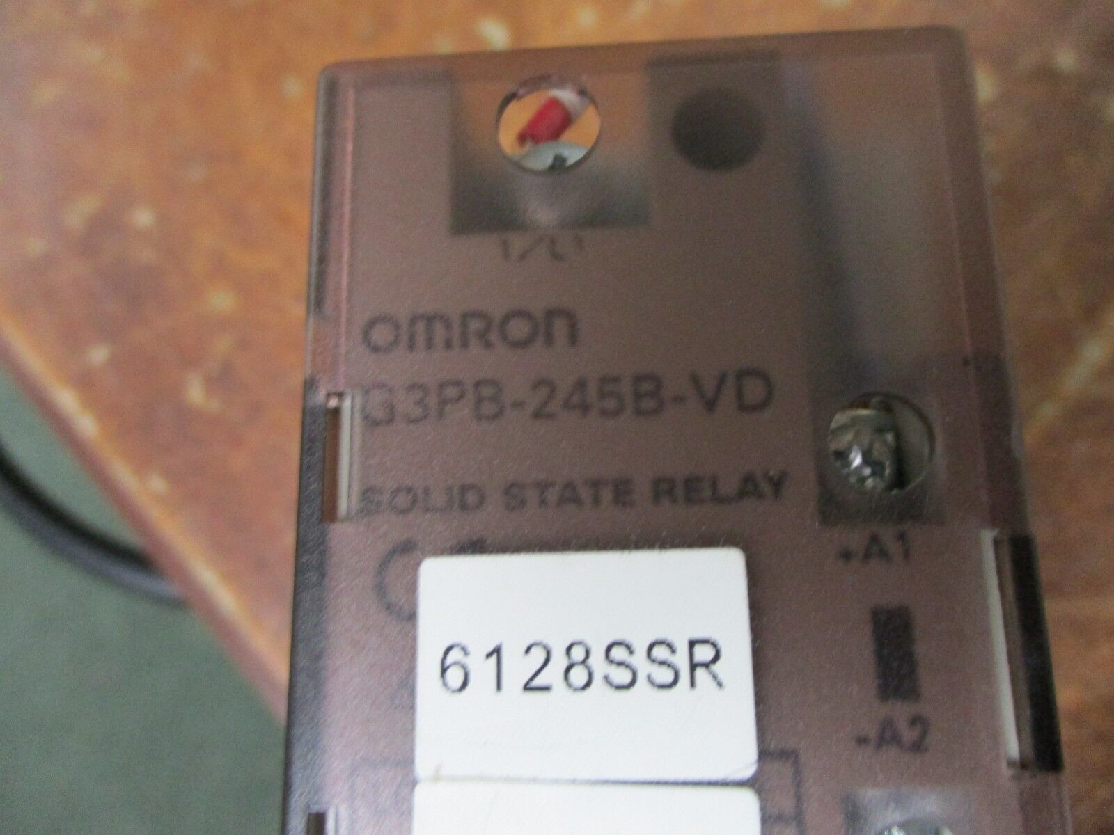 Omron Relay G3PB-245B-VD Input: 12-24VDC Load: 100-240VAC 50/60Hz 45A Used