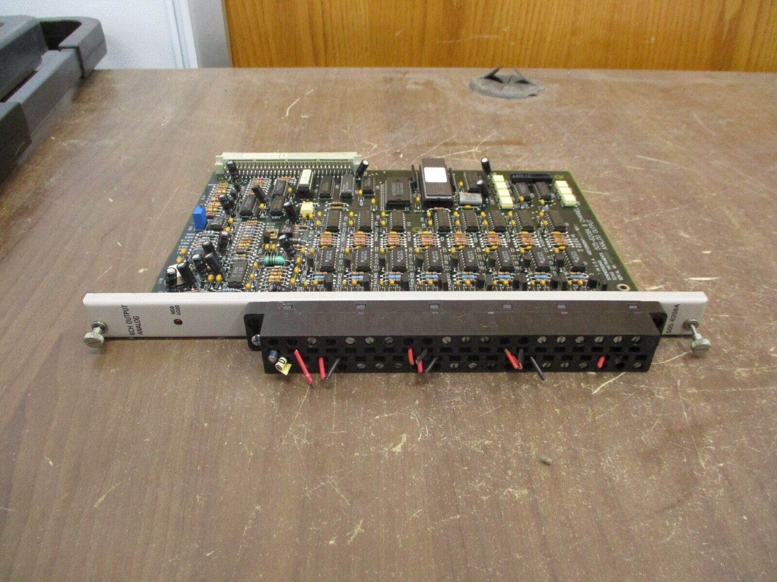 Texas Instruments Analog Output Module 505-6208A 8-Ch Used