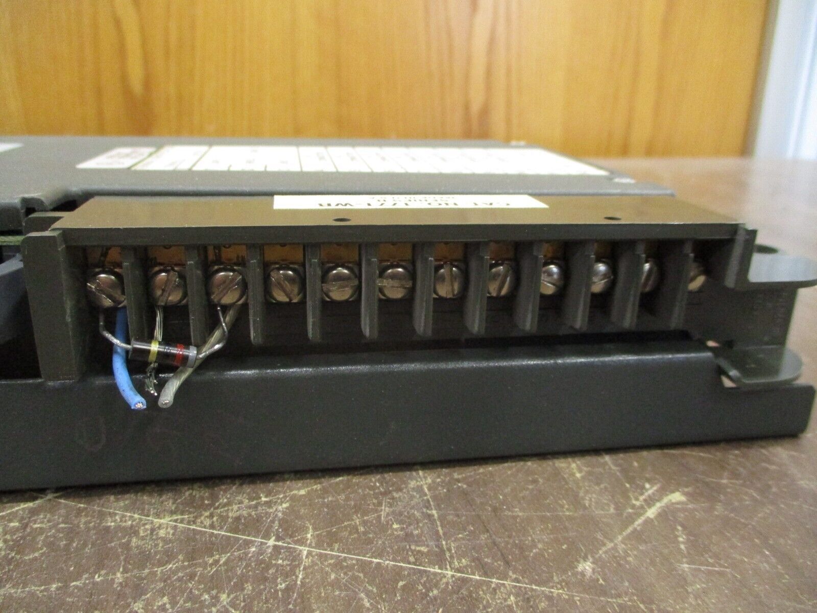 Allen-Bradley Remote I/O Adapter Module 1771-ASB D Ser. D F/W Rev. H Used