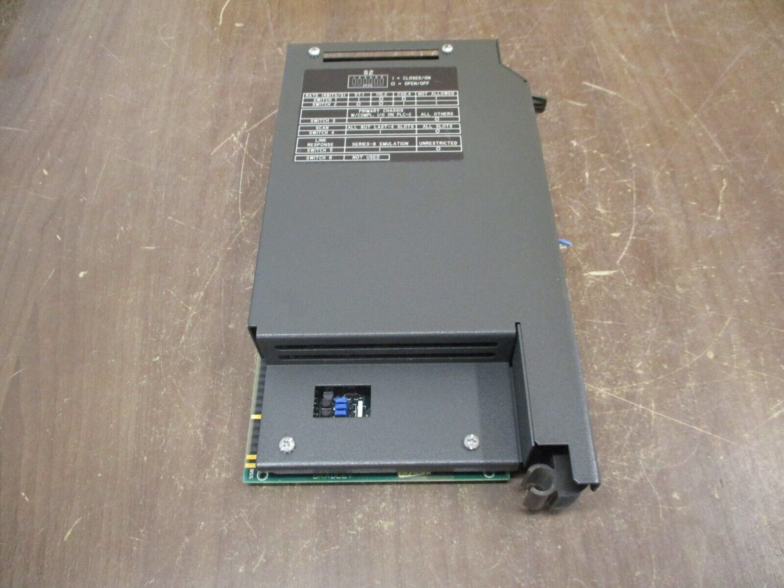Allen-Bradley Remote I/O Adapter Module 1771-ASB D Ser. D F/W Rev. H Used