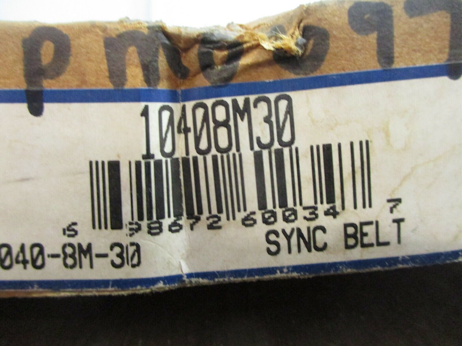 TB Wood's Sync Belt 10408M30 New Surplus
