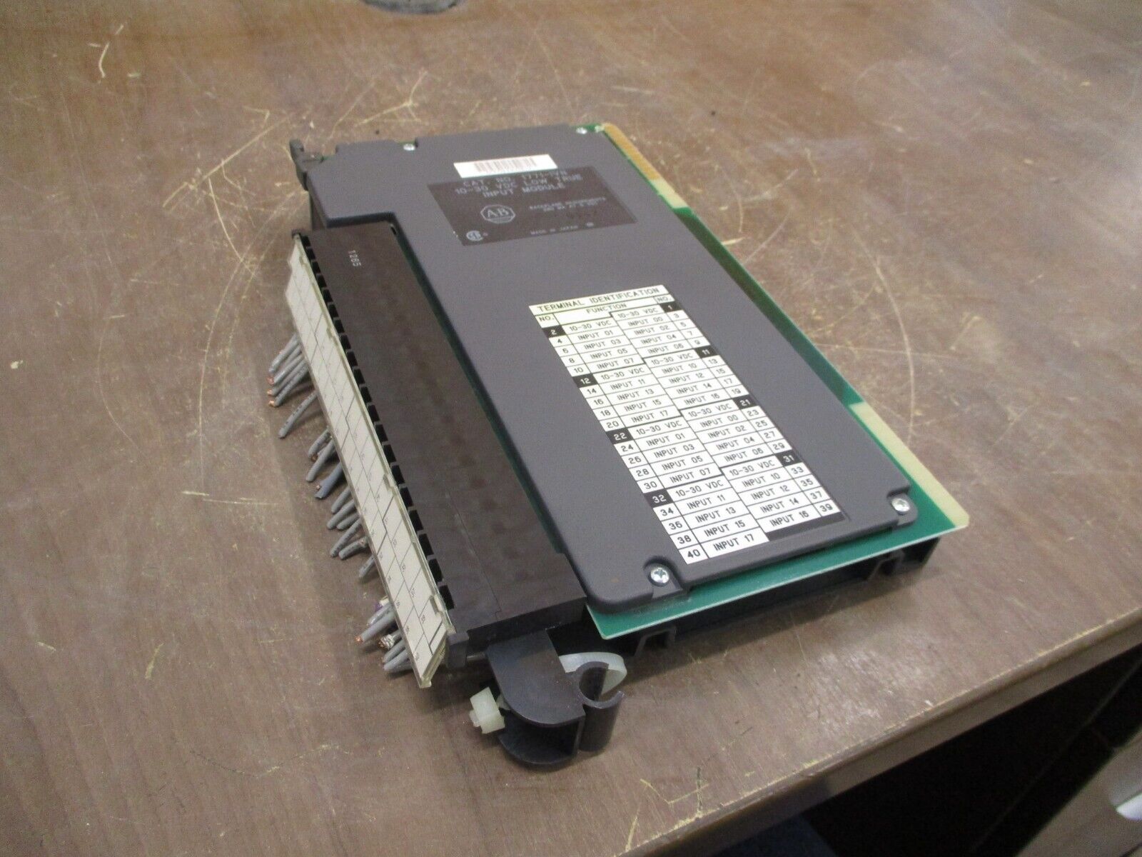 Allen-Bradley Low True Input Module 1771-IVN 10-30VDC Used