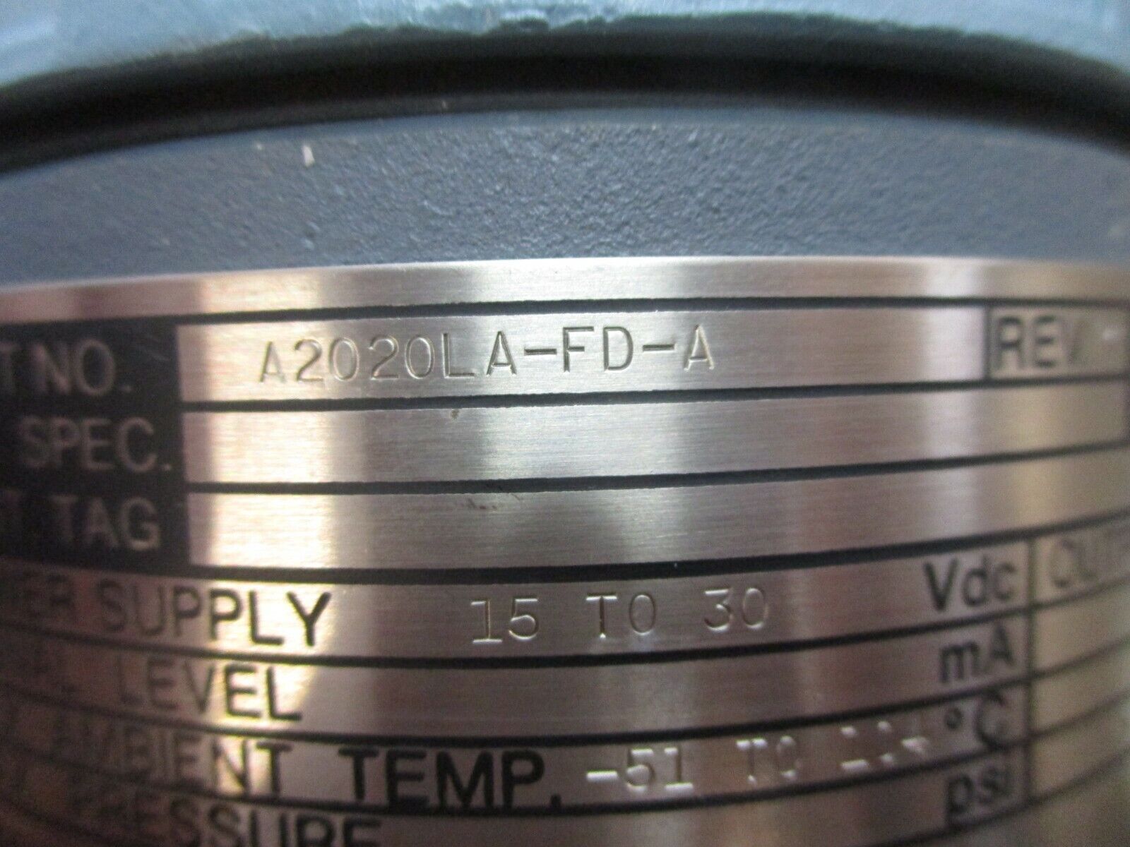 Foxboro Preamplifier A2020LA-FD-A Rev. R Power: 15-30VDC *No Box* New Surplus