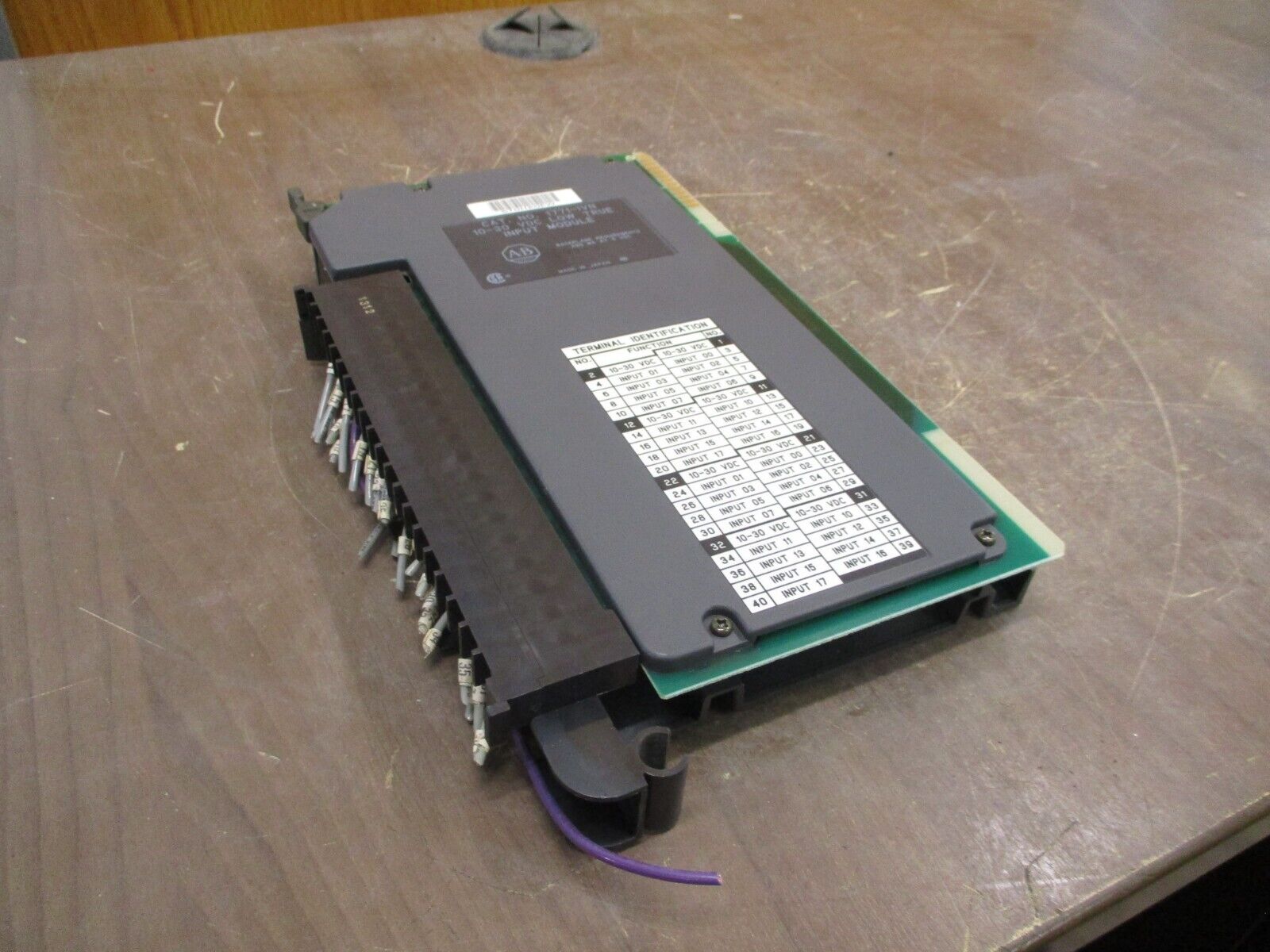 Allen-Bradley Low True Input Module 1771-IVN 10-30VDC *No Terminal Cover* Used