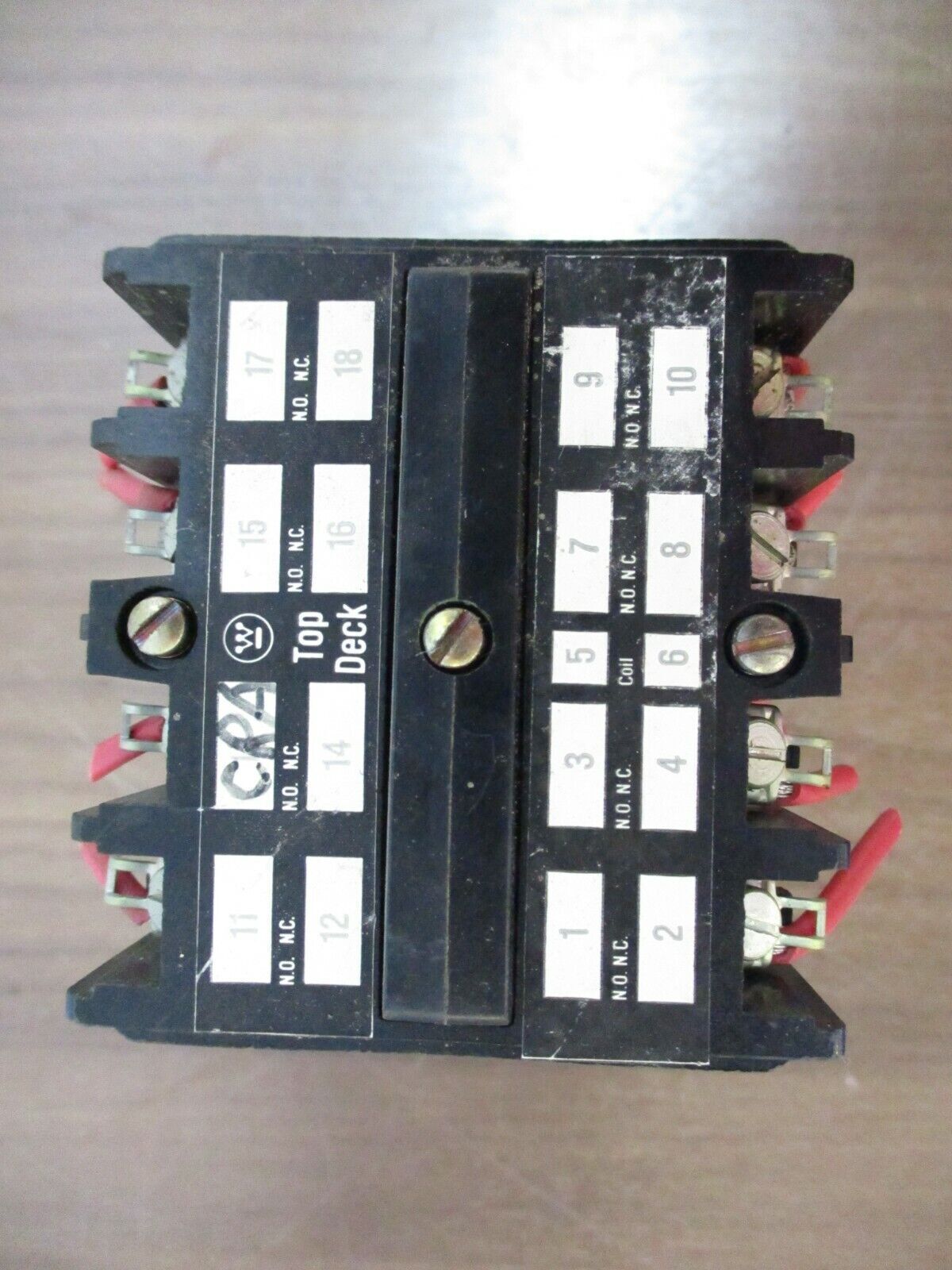 Westinghouse, Control Relay w/ 4 Pole Adder, Part#: AR/ARB4A 120V Coil, 10A Used