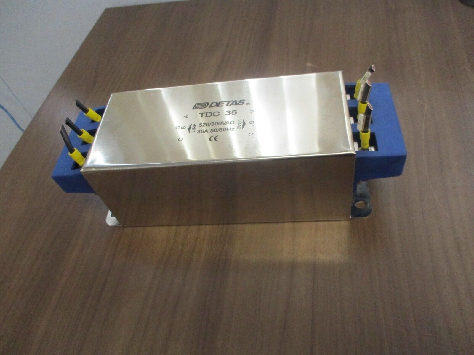 Detas Line Filter TDC 35 520/300VAC 35A 50/60Hz Used