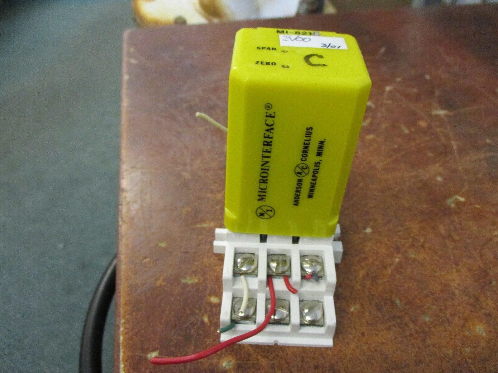 Anderson Cornelius Microinterface Module MI-821C Used