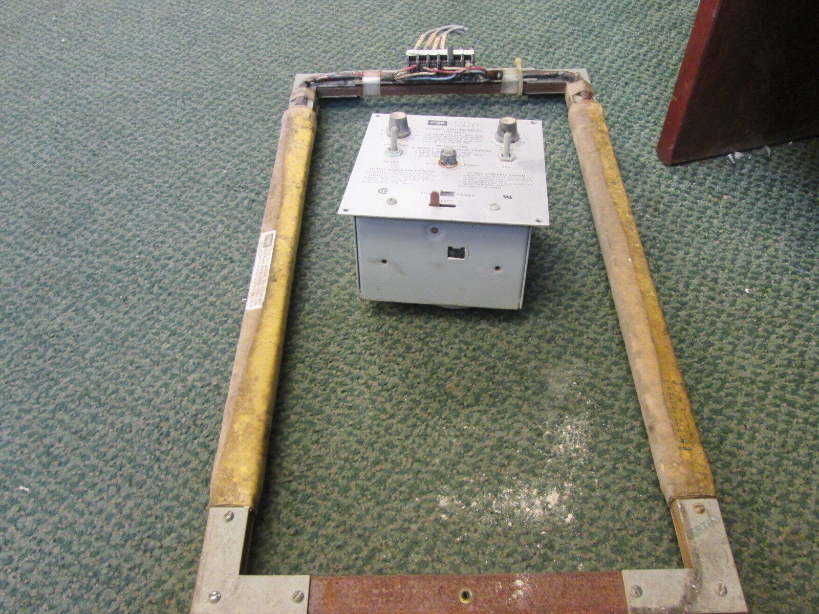 FPE Ground Fault Relay & Sensor GLR-T/142-064W 50 KA 600V Trip: 100-1200A Used