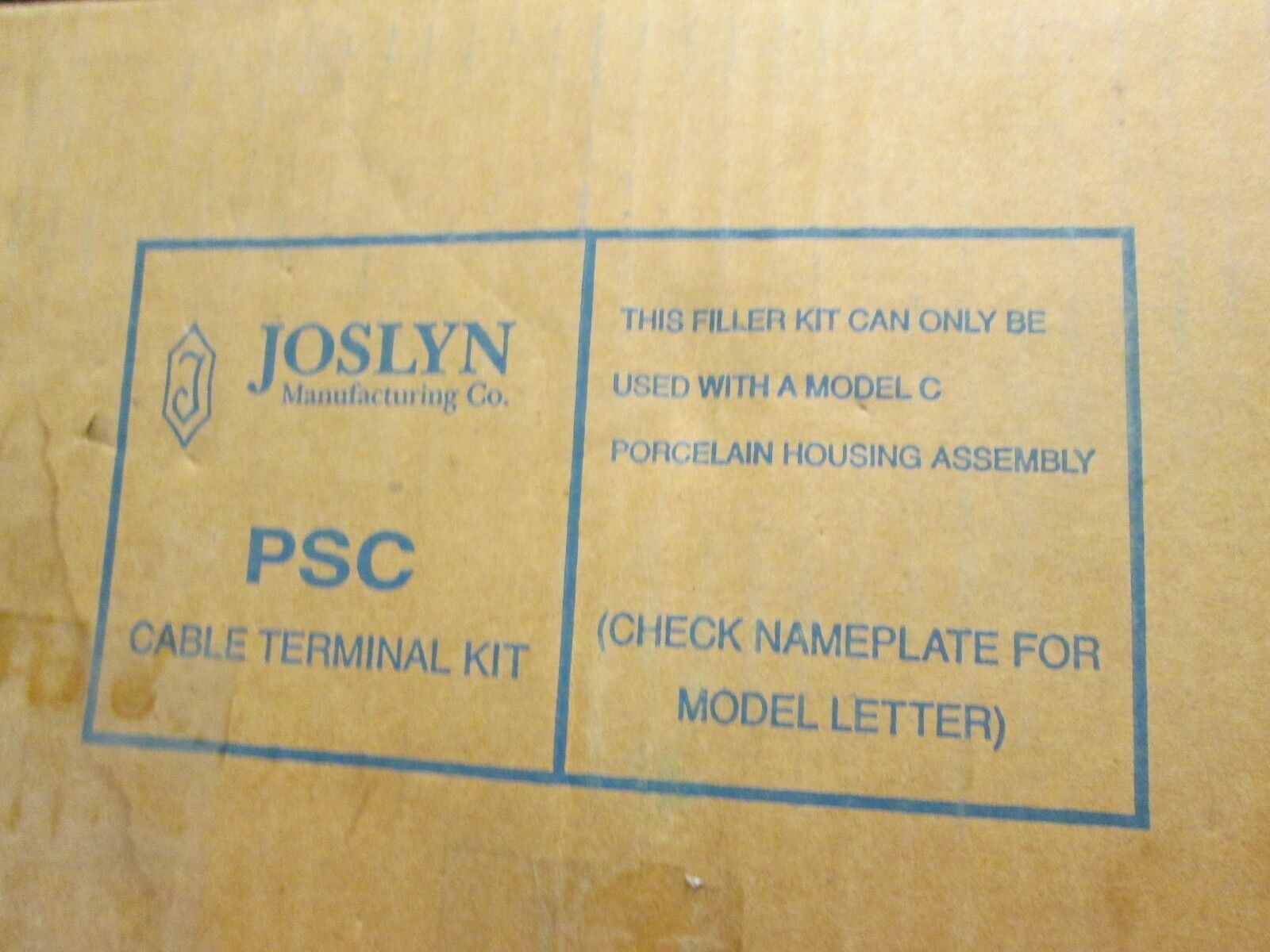 Joslyn PSC Cable Terminal Kit J9280-3 New Surplus