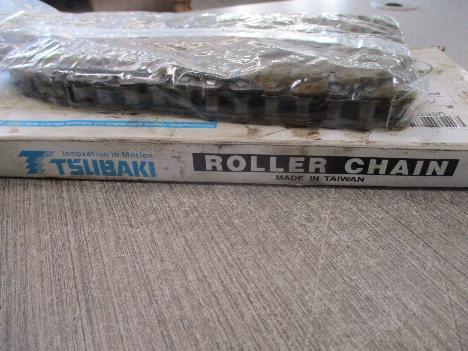 Tsubaki Roller Chain RS50(TW) Length: 10ft 192 Links New Surplus