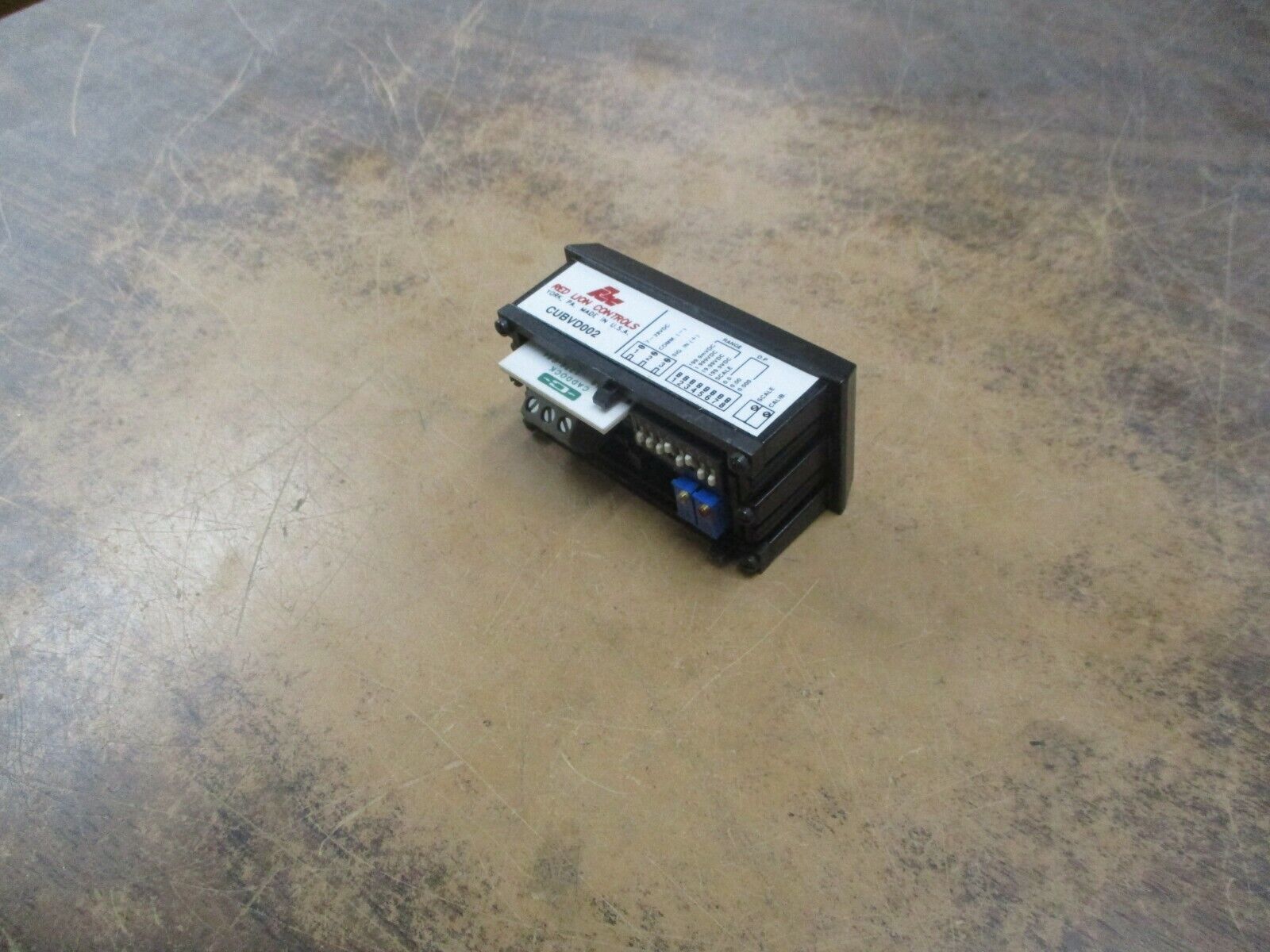 Red Lion Controls DC Volt Meter CUBVD002 Used