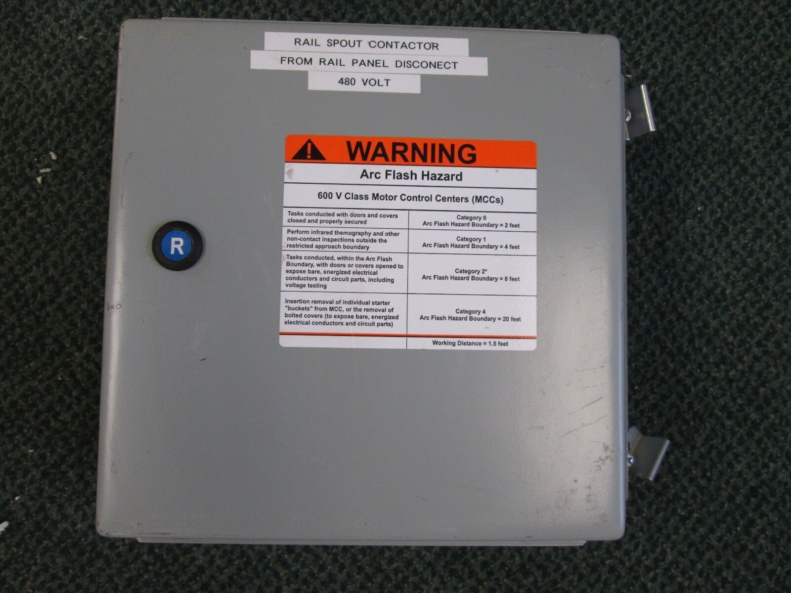 Allen-Bradley Reversing Starter 100C09*10 w/ Solid State Overload E1 Plus 1-5 A