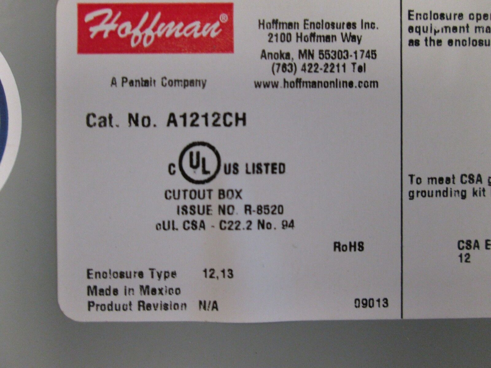 Allen-Bradley Reversing Starter 100C09*10 w/ Solid State Overload E1 Plus 1-5 A