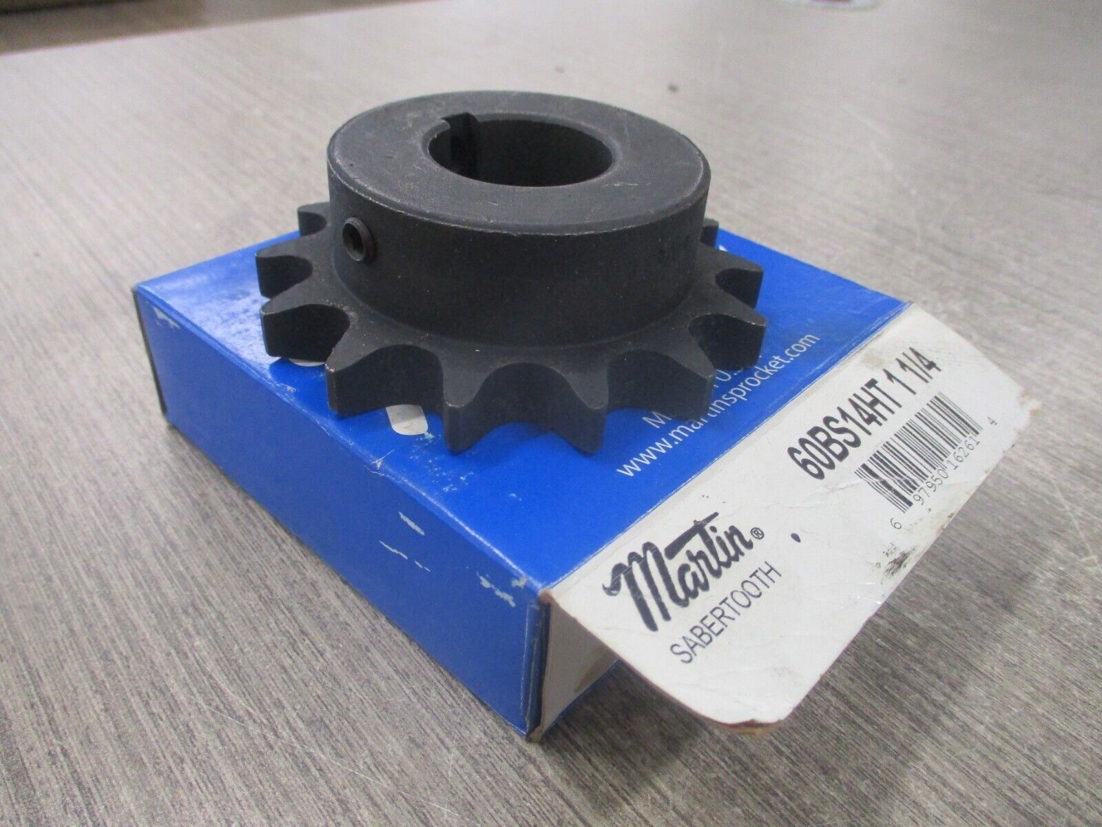 Martin Sabertooth Sprocket 60BS14HT 1 1/4 1 1/4" New Surplus