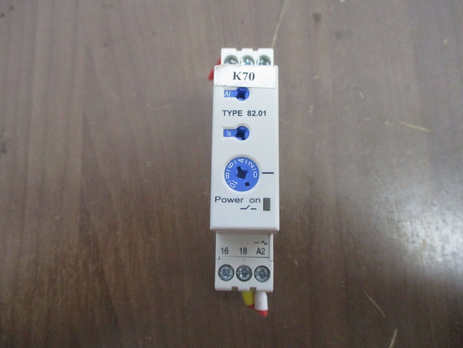 Finder Time Delay Relay 8201 0240 0000 Time: 0.05s-10h Used