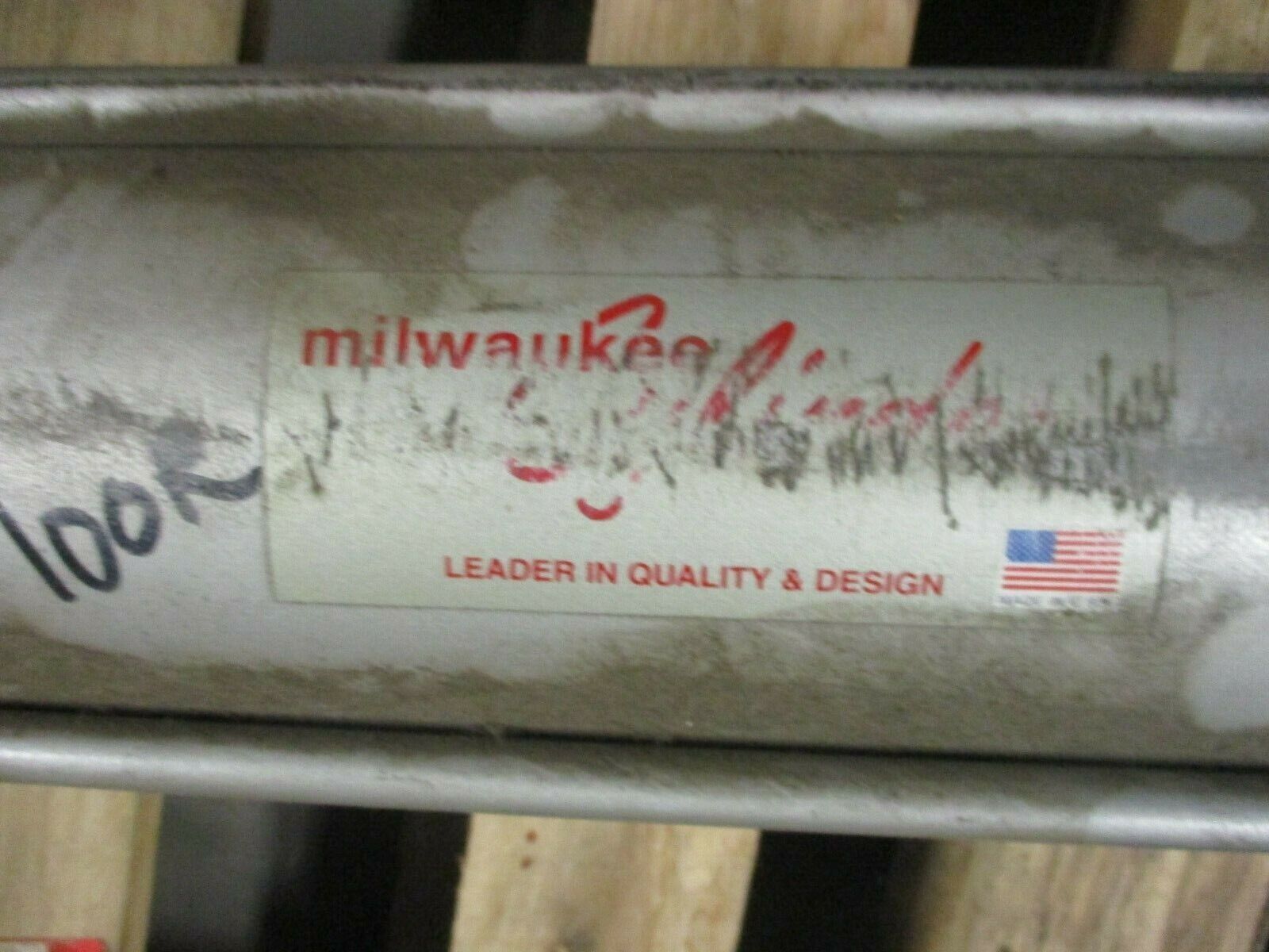 Milwaukee Cylinder Air Cylinder A-61 250 PSI Bore: 5.00 Used