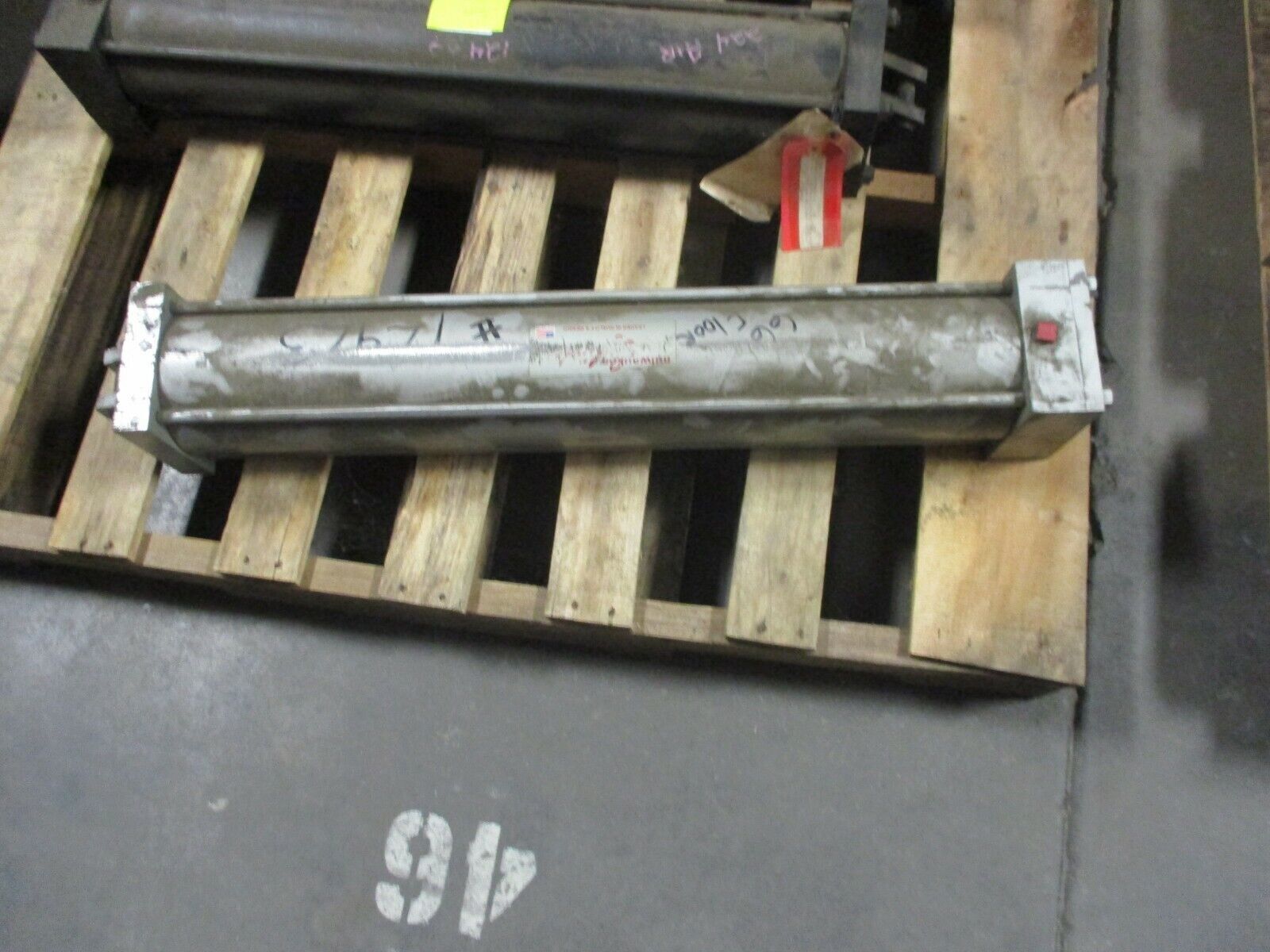 Milwaukee Cylinder Air Cylinder A-61 250 PSI Bore: 5.00 Used