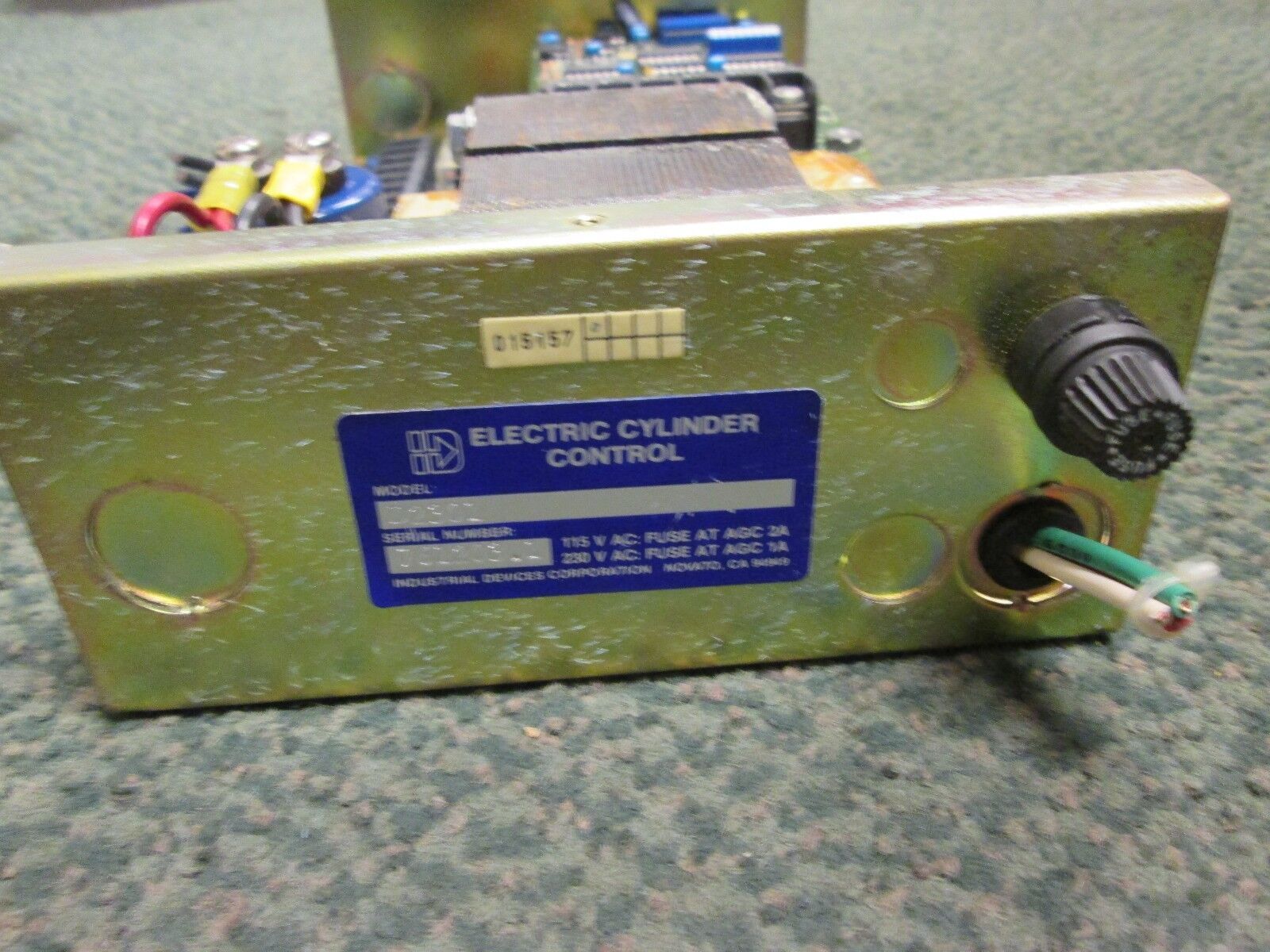 Industrial Devices Electrical Cylinder Control D2301 Used