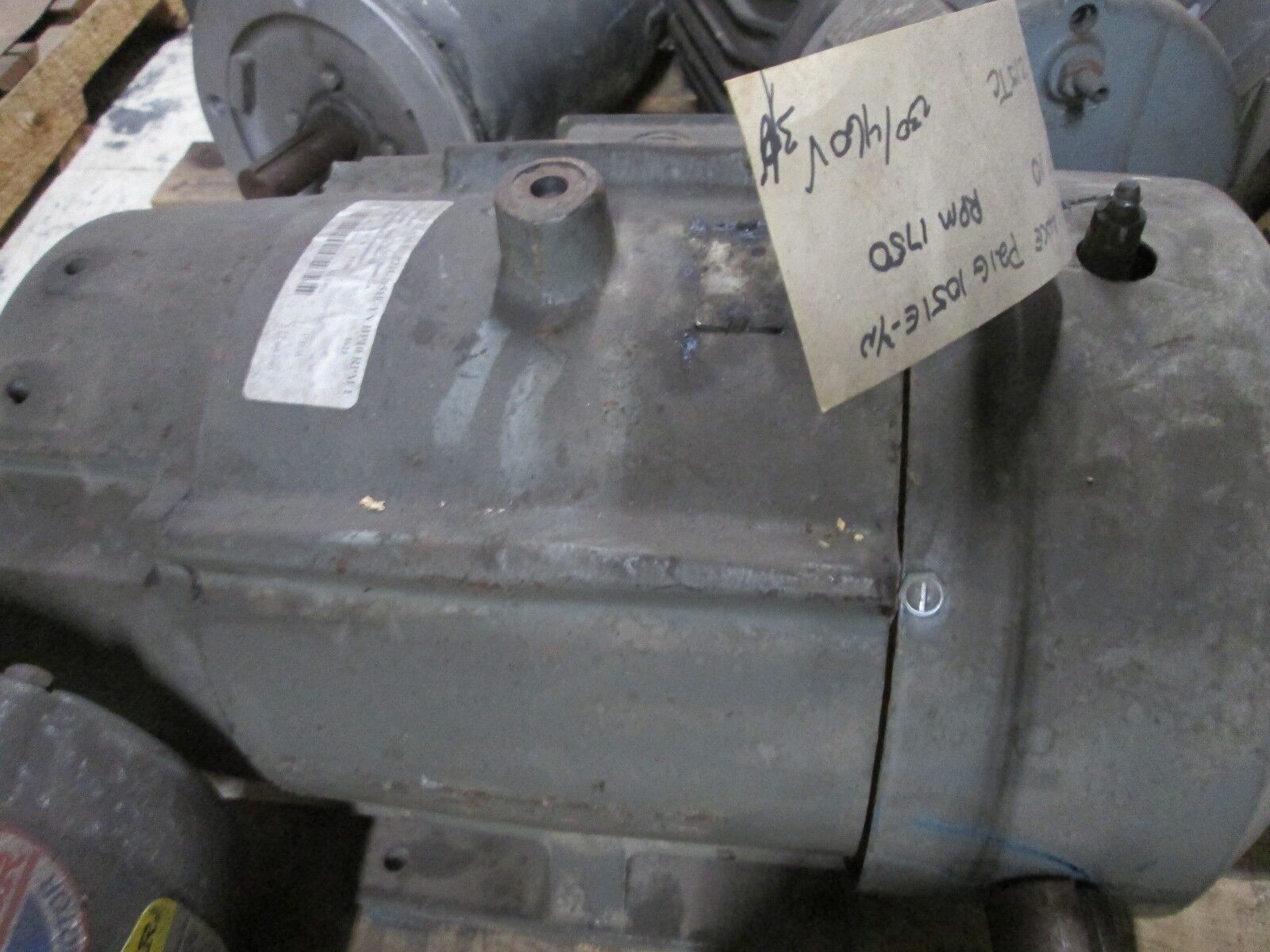 Reliance AC Motor P21G1051E-YN 1755RPM 10HP 230/460V 27.0/13.5A 60Hz 3Ph Used