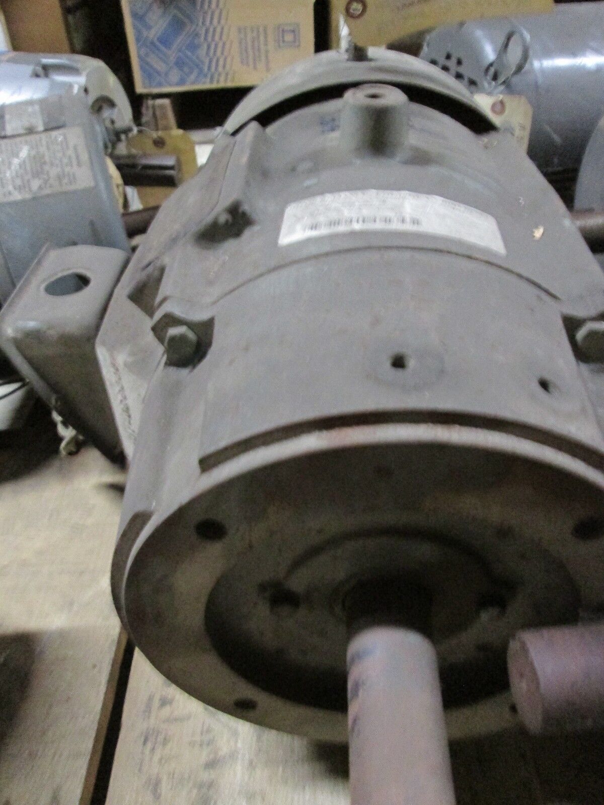 Reliance AC Motor P21G1051E-YN 1755RPM 10HP 230/460V 27.0/13.5A 60Hz 3Ph Used