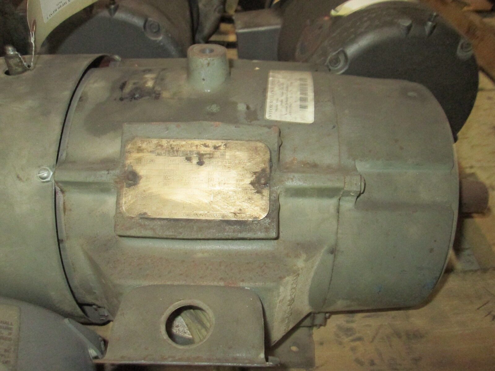 Reliance AC Motor P21G1051E-YN 1755RPM 10HP 230/460V 27.0/13.5A 60Hz 3Ph Used