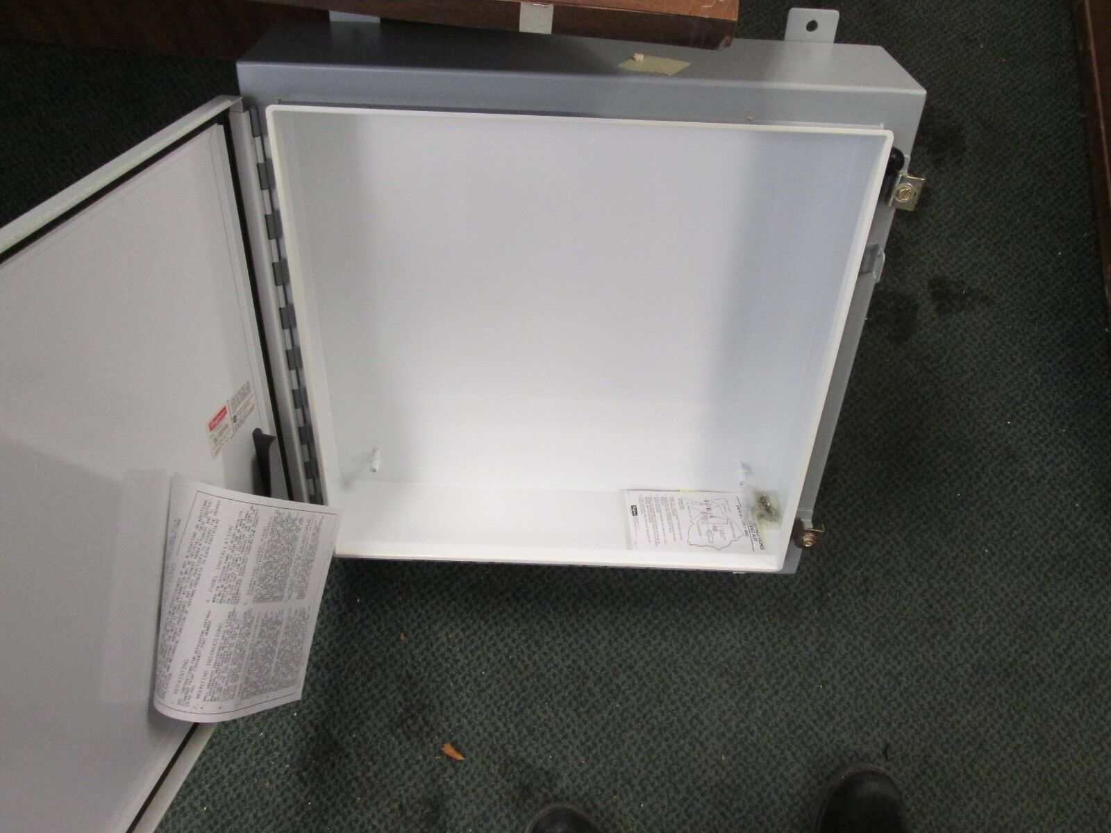 Hoffman Type 12, 13 Enclosure A242406LP Size: 24x24x06" New Surplus