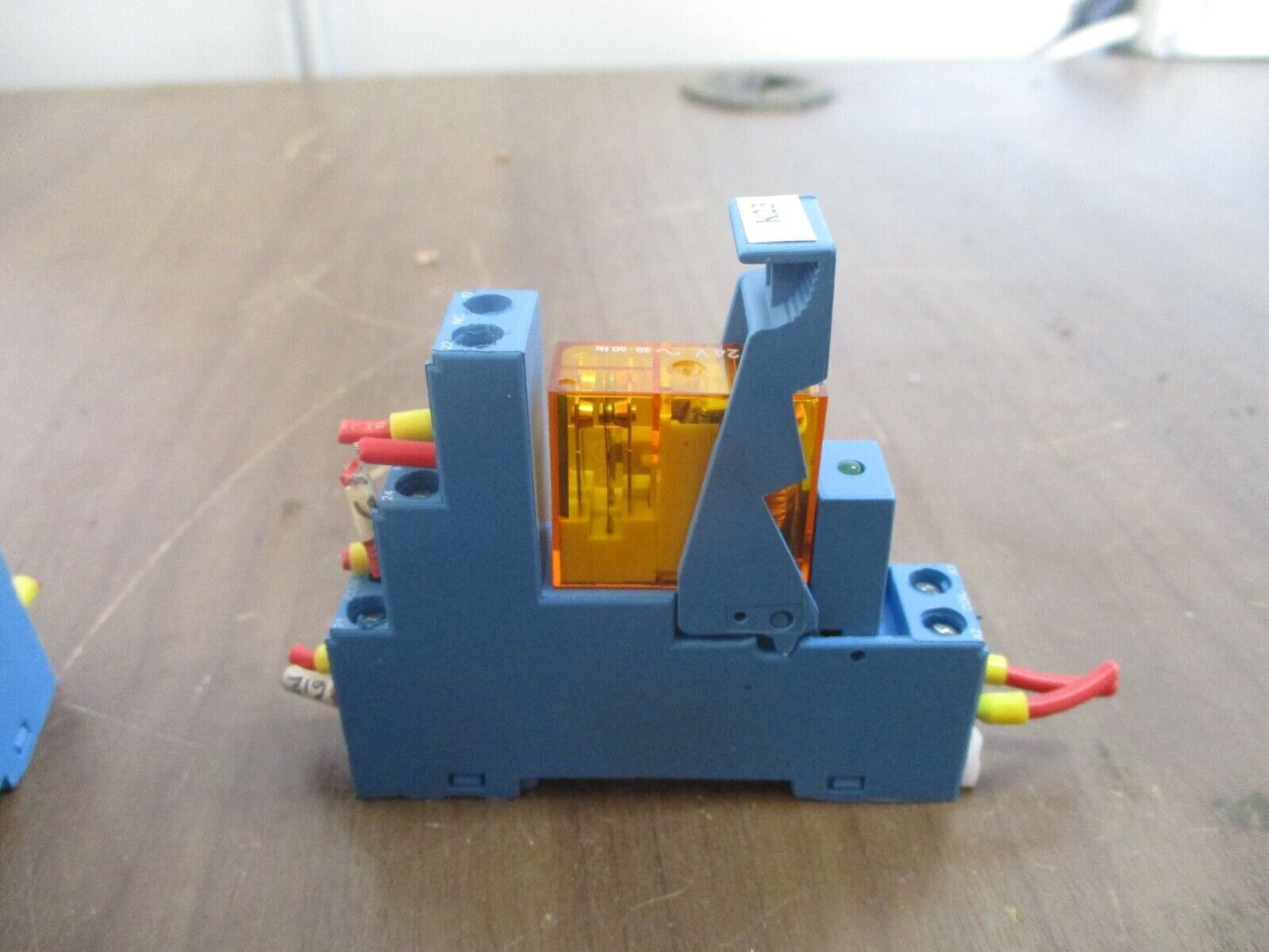 Finder Relay w/ Base 40.52 24V 50/60Hz *Lot of 4* Used