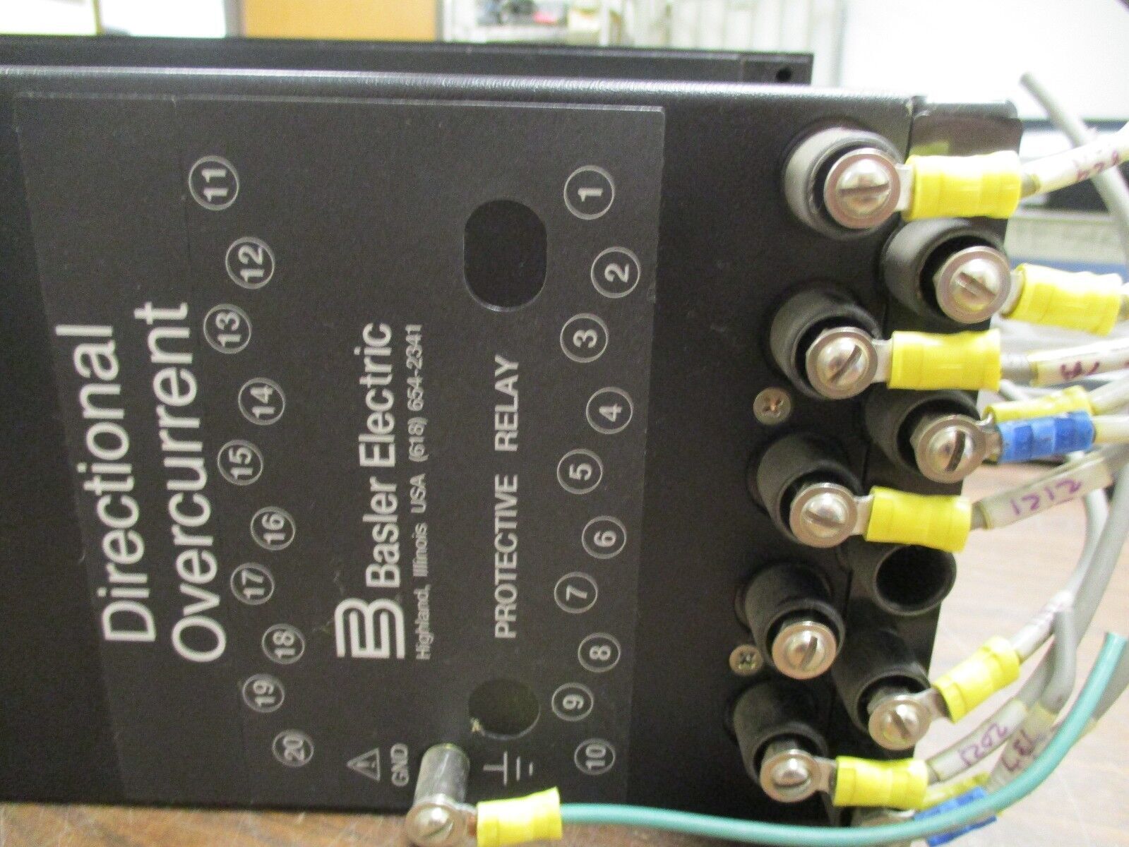 Basler Electric Directional Overcurrent Relay BE1-67 Style #: B1EZ2LA3N2F Used