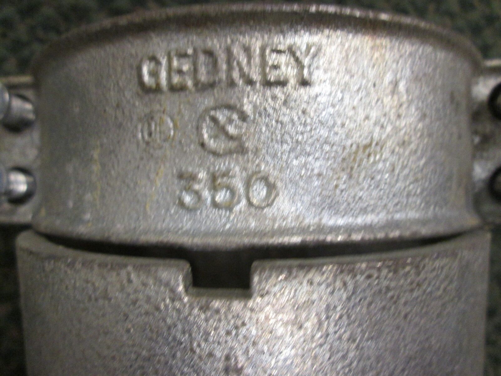Oz Gedney Clamp Connector, Size 3.5", Lot of 2, Used