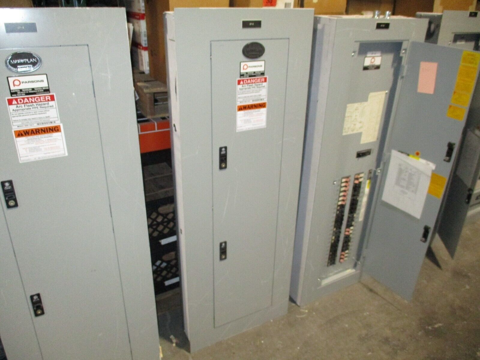 GE Main Breaker Circuit Breaker Panel AQF3422ABX 225A Max 225A Main 208/120V 3Ph