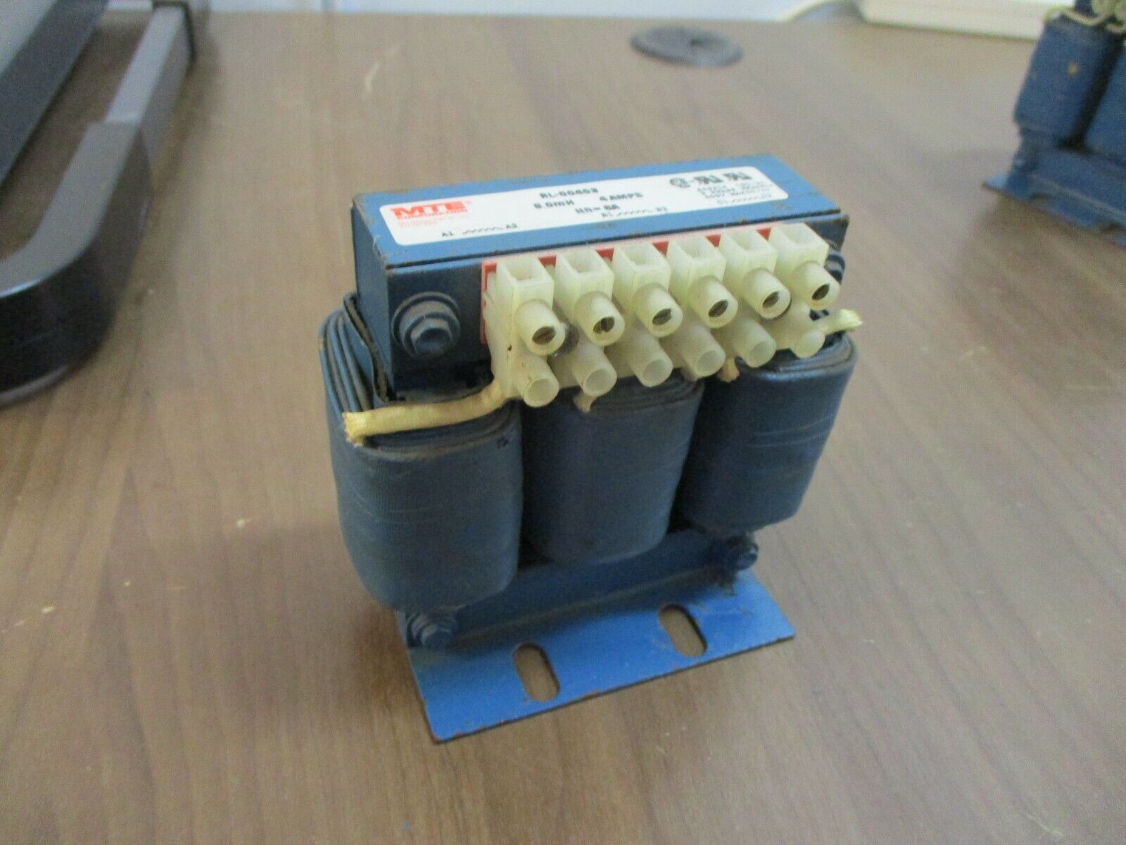 MTE Line Reactor RL-00403 9.0mH 4A Used