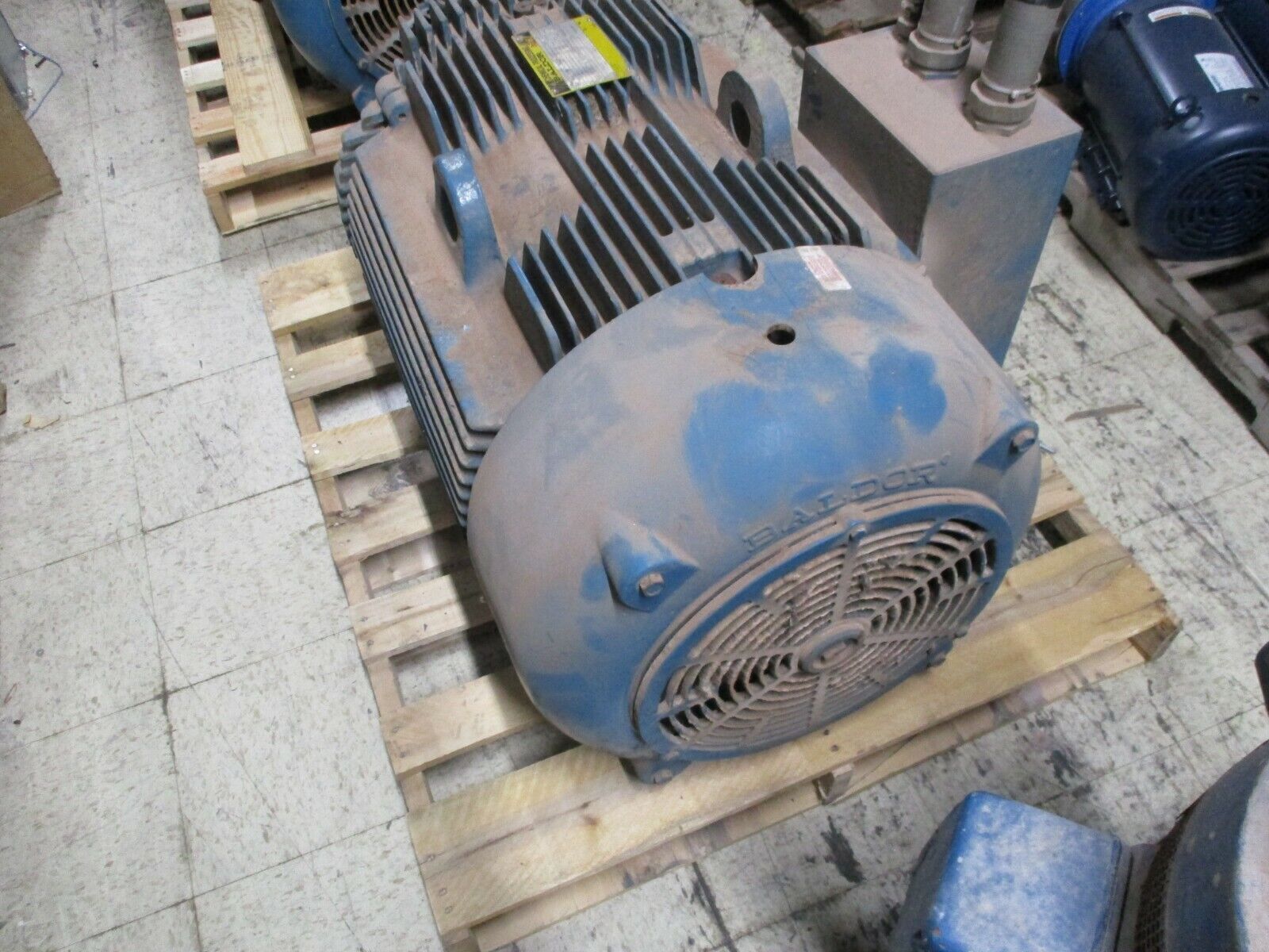 Baldor Chemical Processing/Severe Duty Motor ECP4407T-4 200HP 1800RPM 460V Used