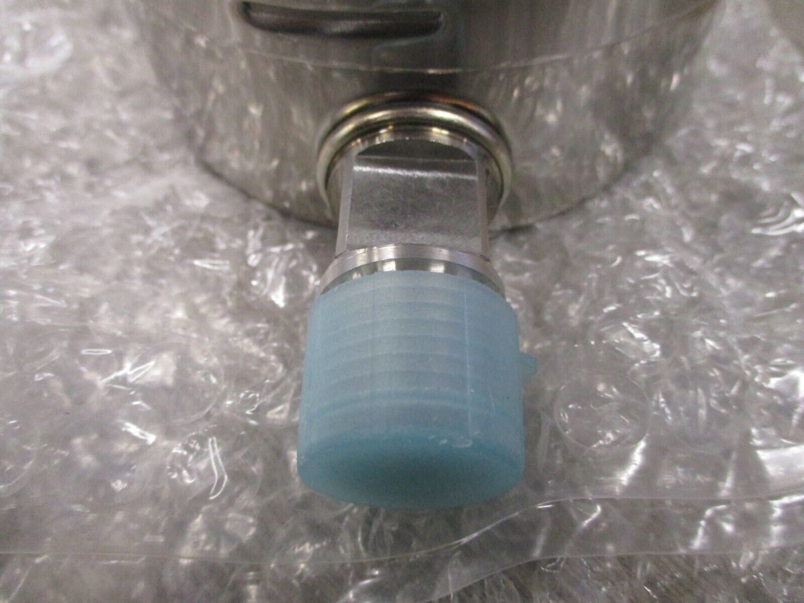 PIC Pressure Gauge 4001-2LB Range : 0-15PSI 4" SST 1/2" NPT Lower New Surplus
