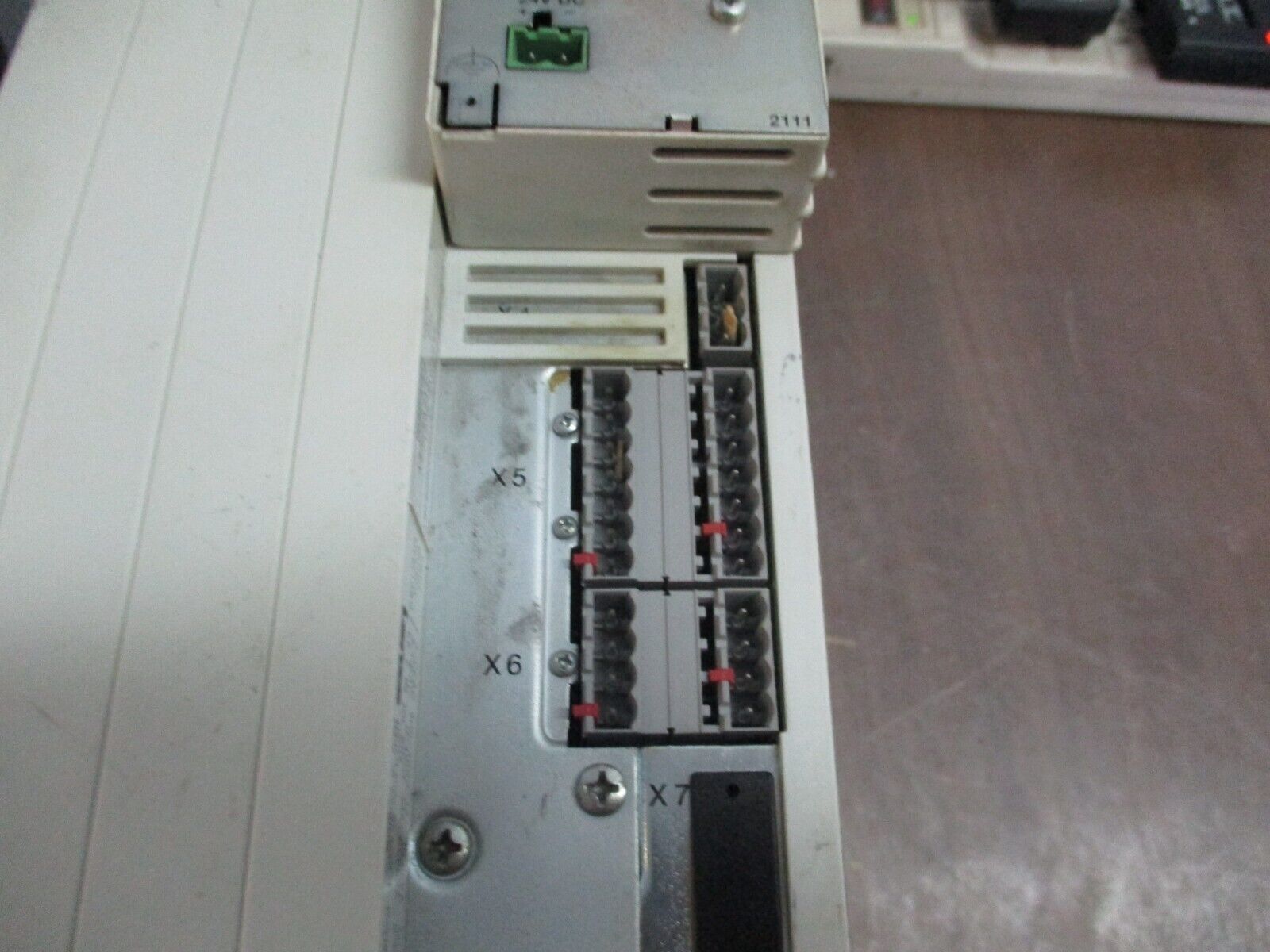 Lenze Servo Controller EVF9325-EV w/ Interbus S Module *Missing X7 Slot* Used