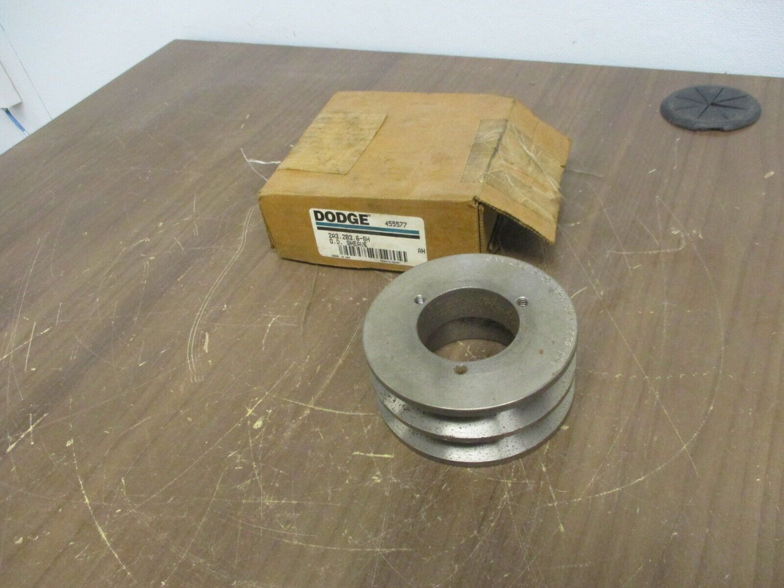 Dodge QD Sheave 455577 2A3.2B3.6SH New Surplus *Missing Mounting Screws*