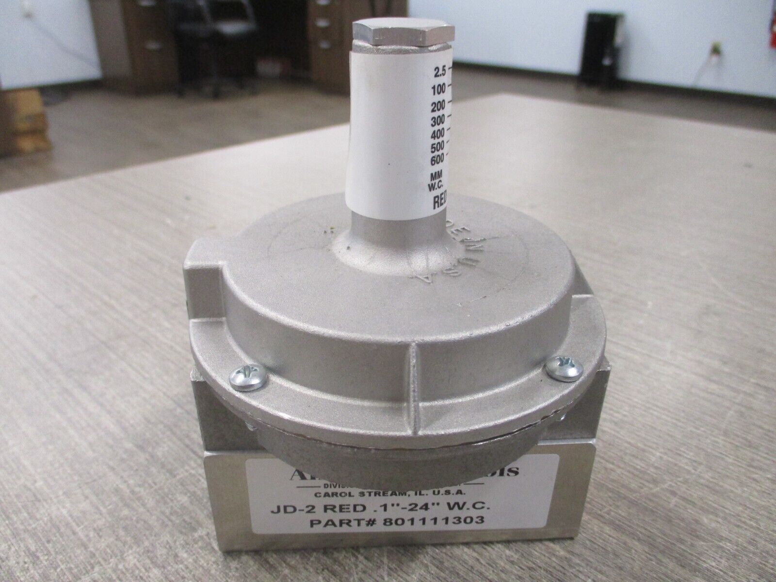 Antunes Controls JD-2 Red Pressure Switch 801111303 *No Box* New Surplus