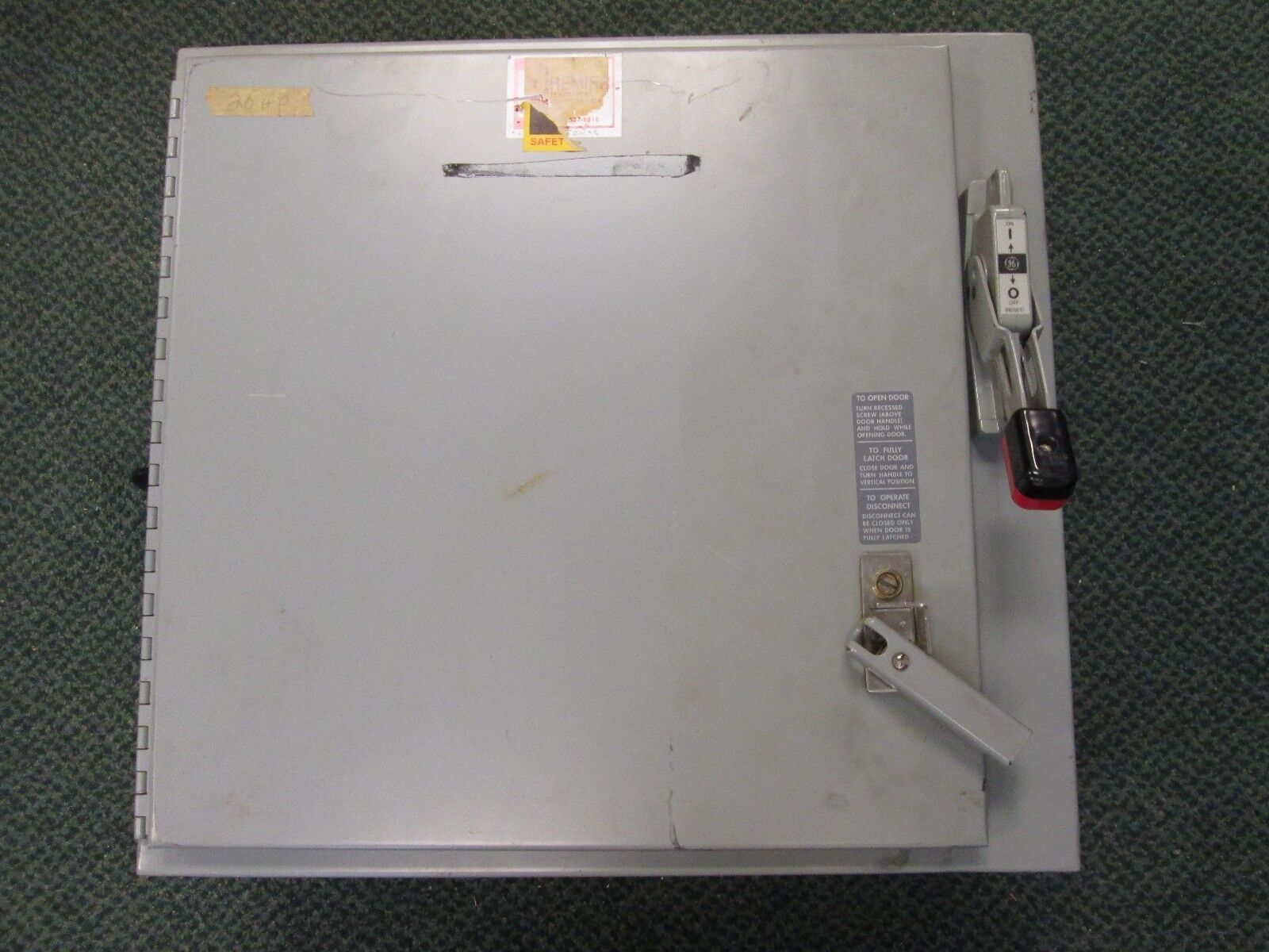 GE Combination CR353FE3BA1 w/ Advance Controls Rotary Switch Nema 12/13 New