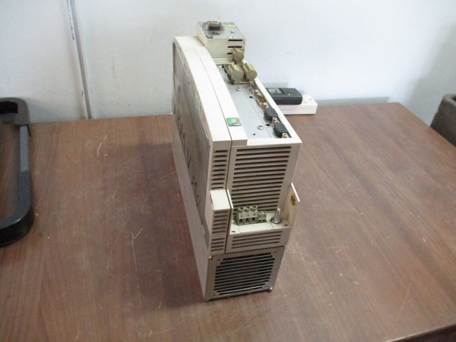 Lenze Servo Controller EVS9324-EP w/ Interbus S Module *Cracked Casing* Used