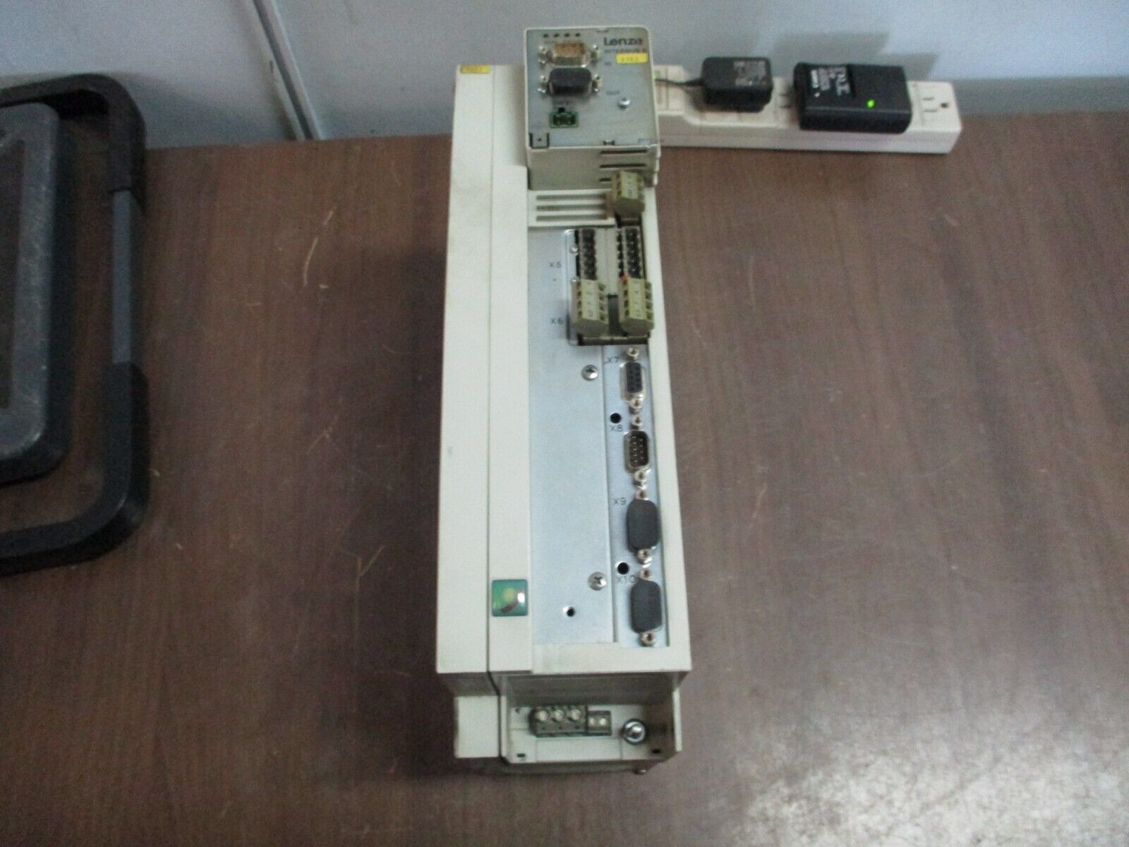 Lenze Servo Controller EVS9324-EP w/ Interbus S Module *Cracked Casing* Used