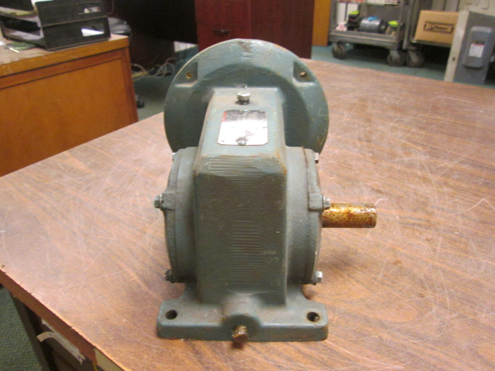 Reliance Master XL Reducer X91285 Ratio 20:1 3/4HP In 87RPM Out Used